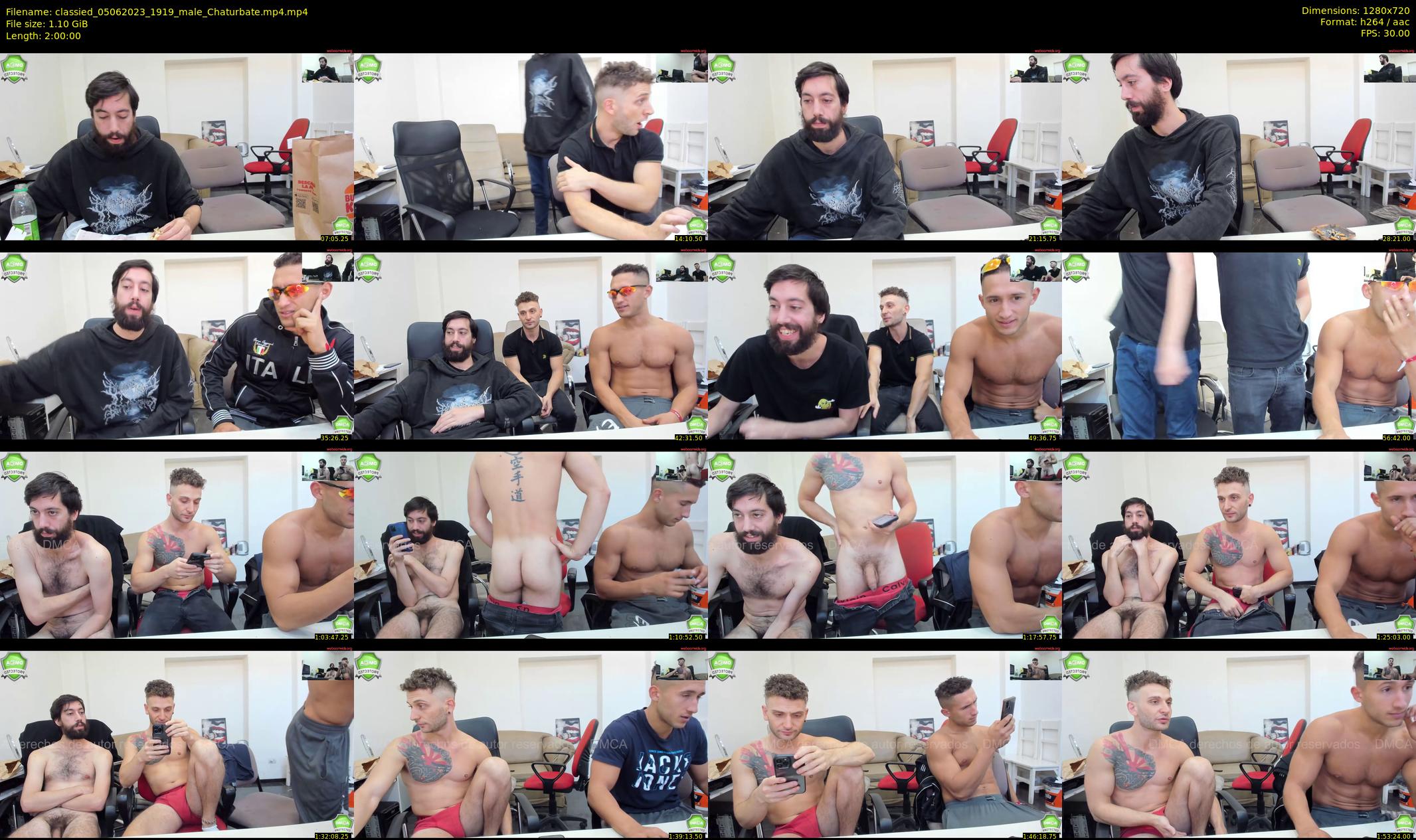 classied — 120 minute Chaturbate male cam show recording, 720p, Jun 5, 2023
