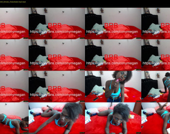 conymegan — 48 minute Chaturbate female cam show recording, 720p, Jun 5, 2023