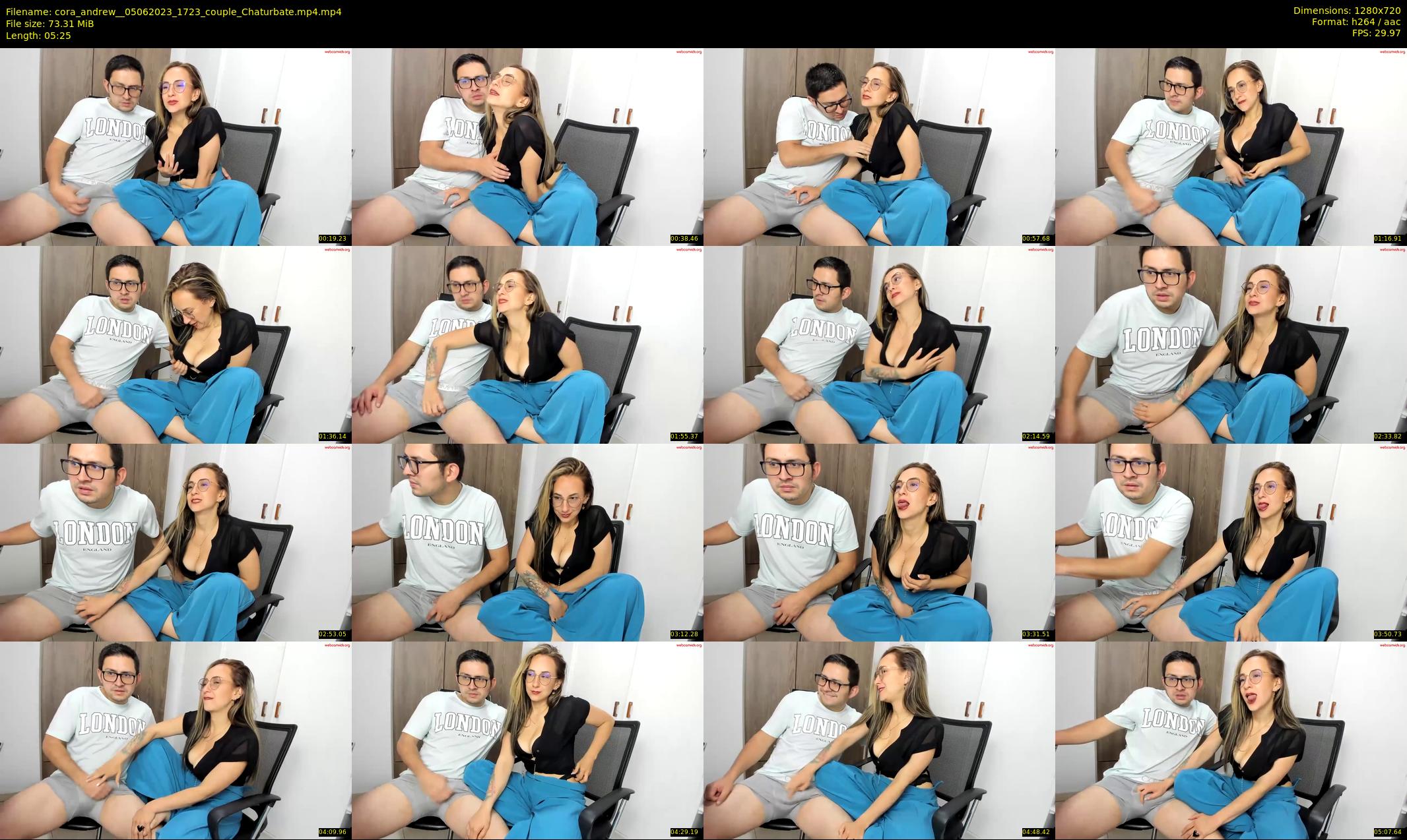 cora_andrew_ — 6 minute Chaturbate couple cam show recording, 720p, Jun 5, 2023