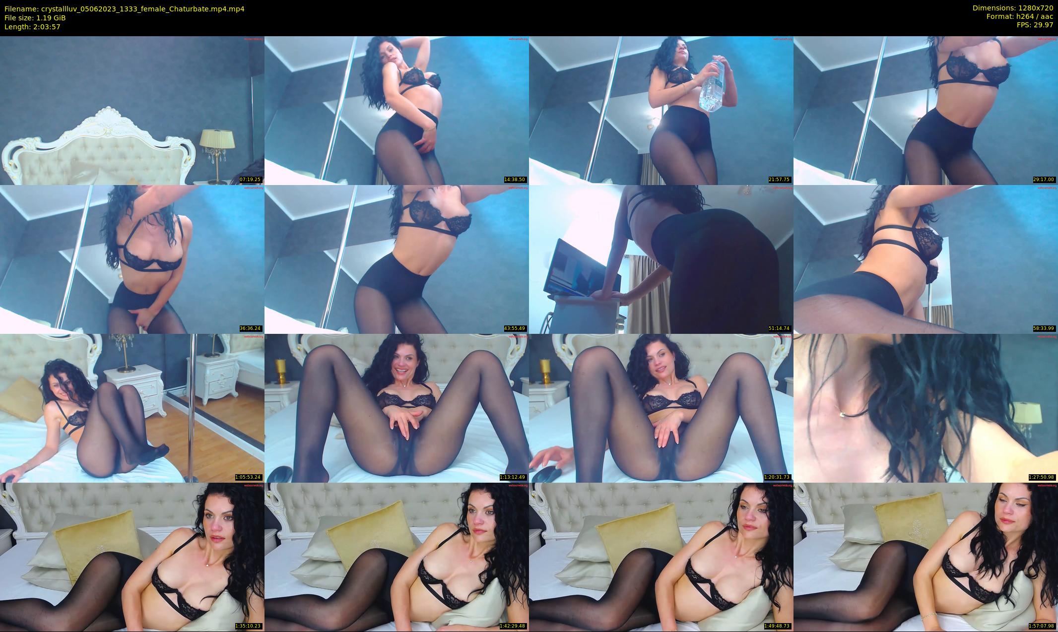 crystallluv — 124 minute Chaturbate female cam show recording, 720p, Jun 5, 2023