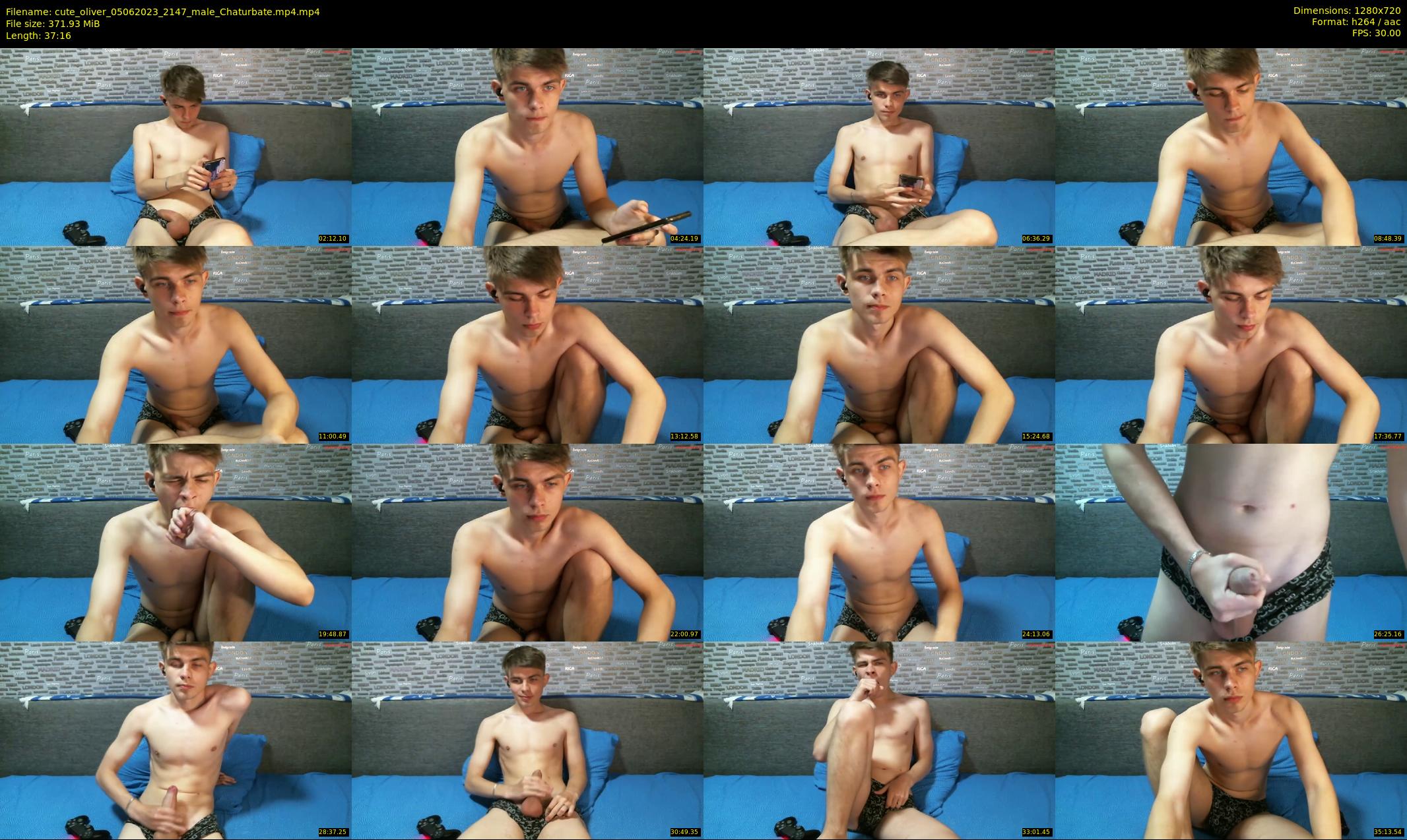 cute_oliver — 38 minute Chaturbate male cam show recording, 720p, Jun 5, 2023