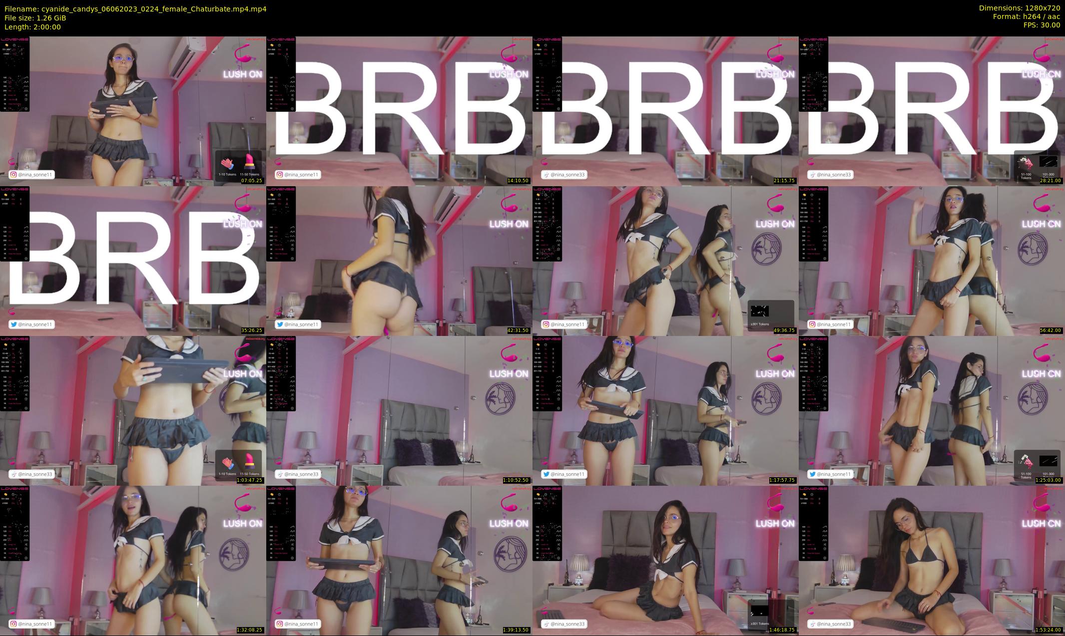 cyanide_candys — 120 minute Chaturbate female cam show recording, 720p, Jun 6, 2023