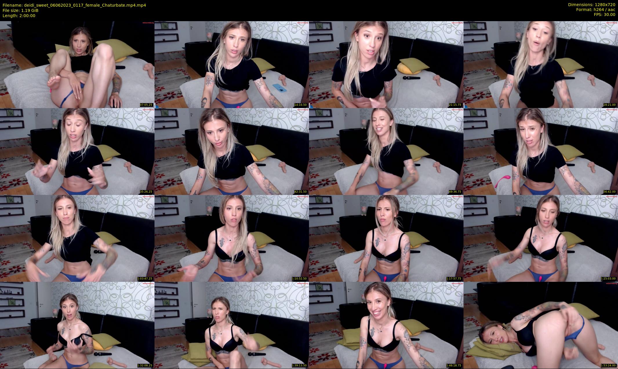 deidi_sweet — 120 minute Chaturbate female cam show recording, 720p, Jun 6, 2023