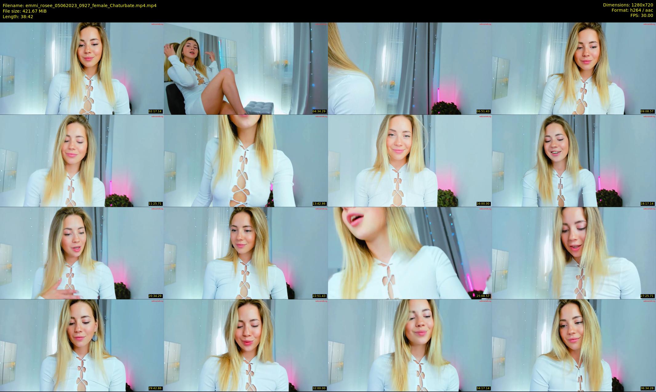 emmi_rosee — 39 minute Chaturbate female cam show recording, 720p, Jun 5, 2023