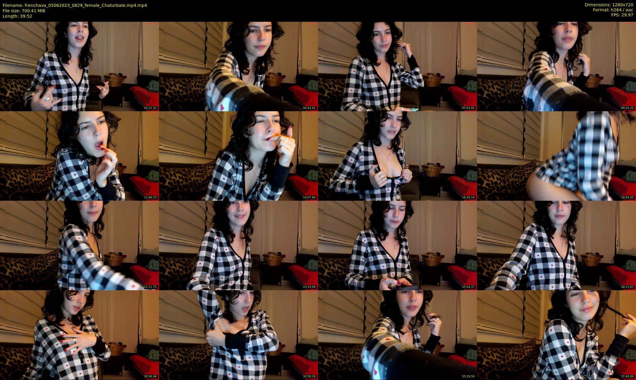 frenchava — 40 minute Chaturbate female cam show recording, 720p, Jun 5, 2023