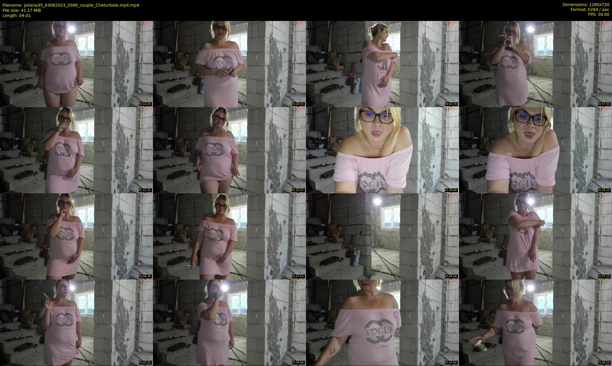 juliana35 — 5 minute Chaturbate couple cam show recording, 720p, Jun 3, 2023