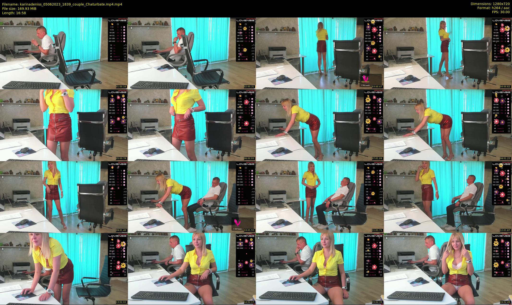 karinadeniss — 17 minute Chaturbate couple cam show recording, 720p, Jun 5, 2023