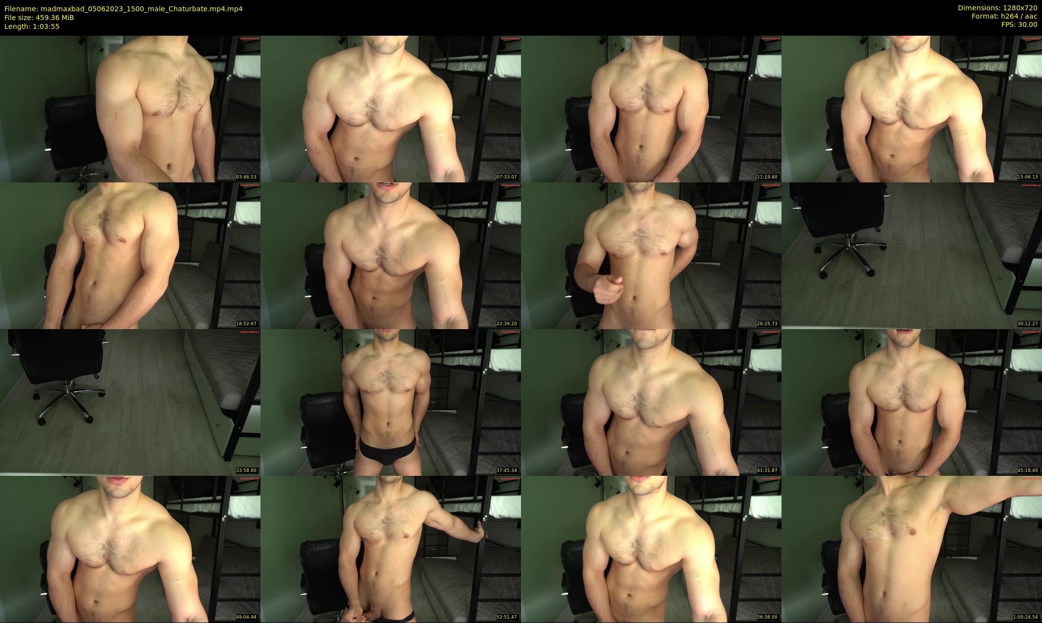 madmaxbad — 64 minute Chaturbate male cam show recording, 720p, Jun 5, 2023