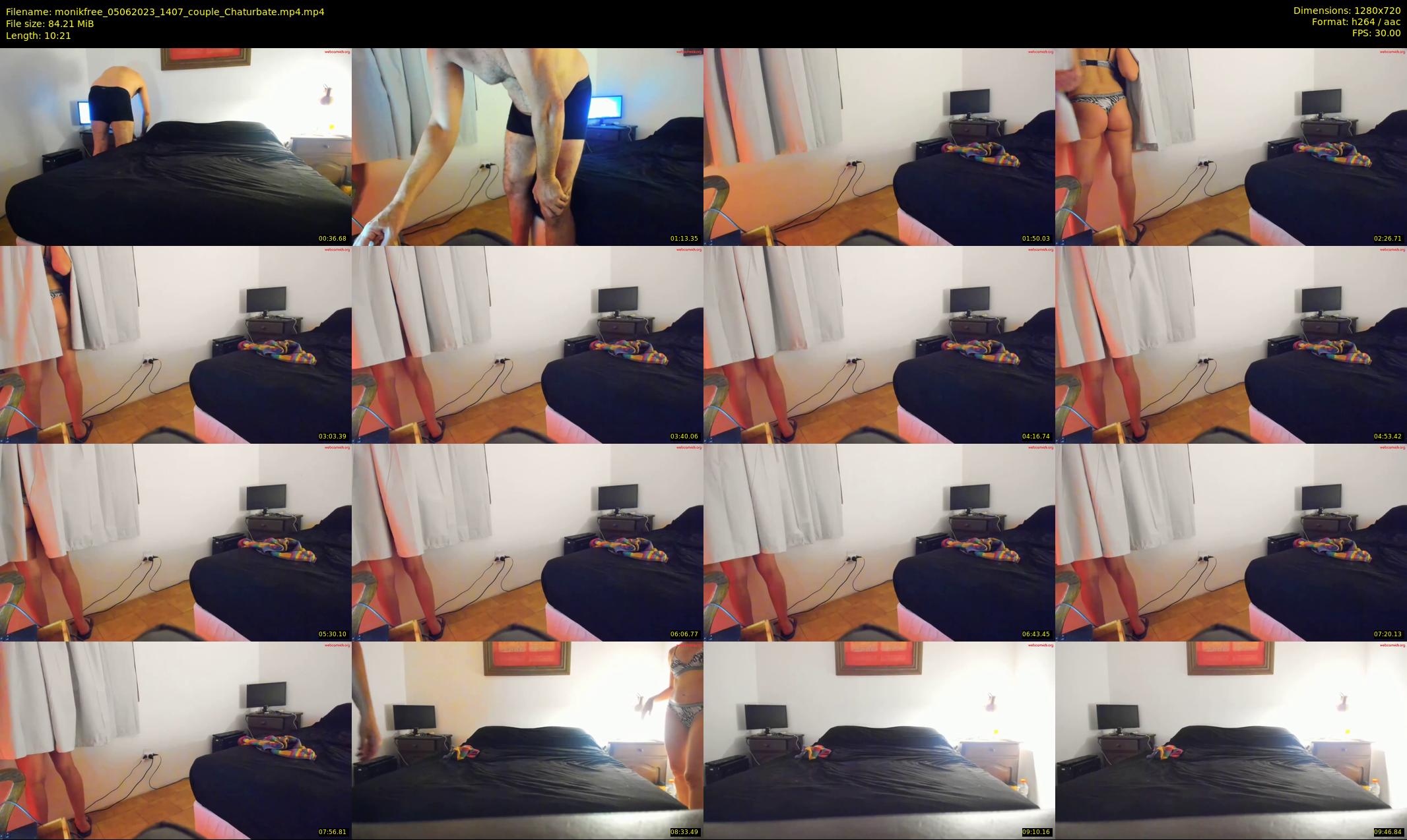 monikfree — 11 minute Chaturbate couple cam show recording, 720p, Jun 5, 2023