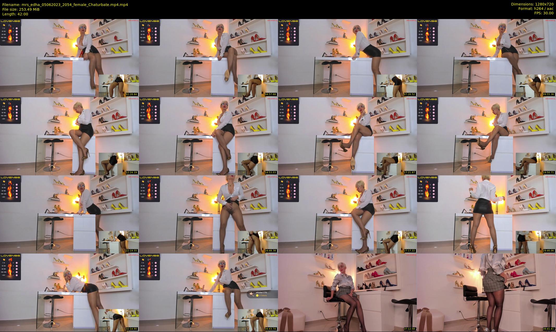 mrs_edha — 42 minute Chaturbate female cam show recording, 720p, Jun 5, 2023
