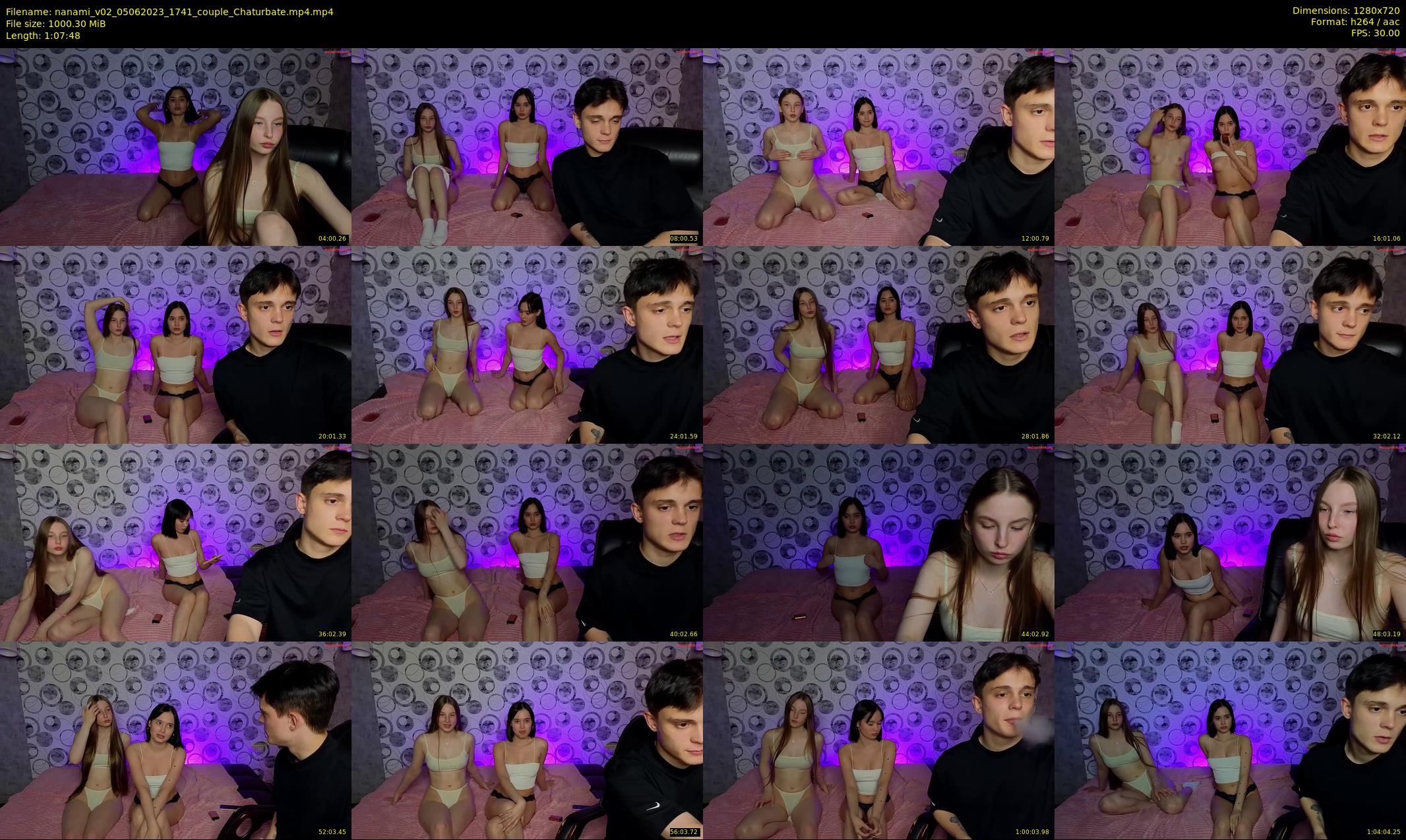 nanami_v02 — 68 minute Chaturbate couple cam show recording, 720p, Jun 5, 2023