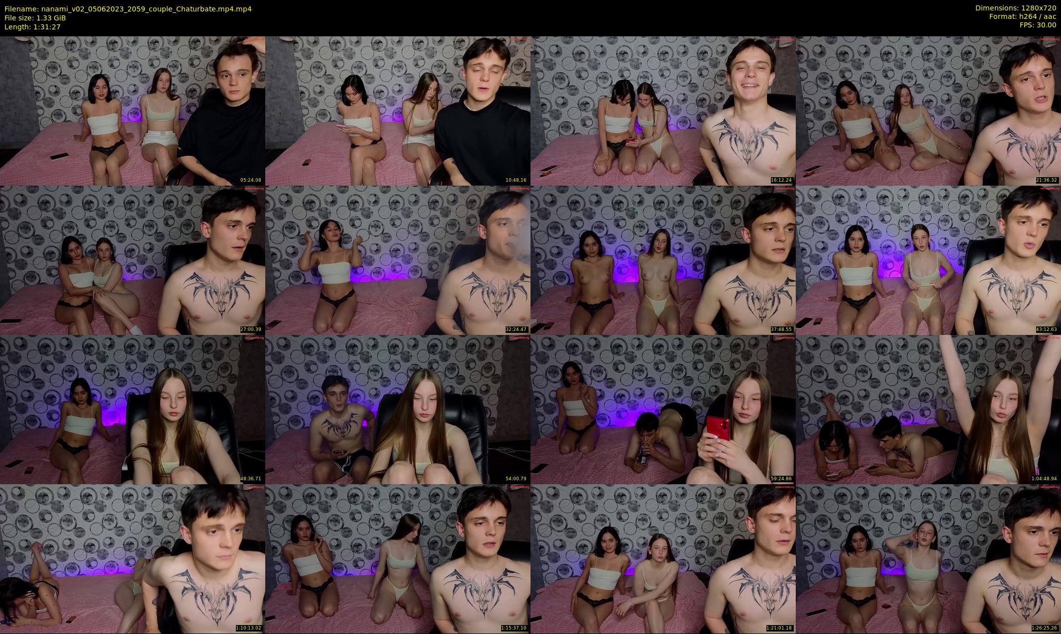 nanami_v02 — 92 minute Chaturbate couple cam show recording, 720p, Jun 5, 2023
