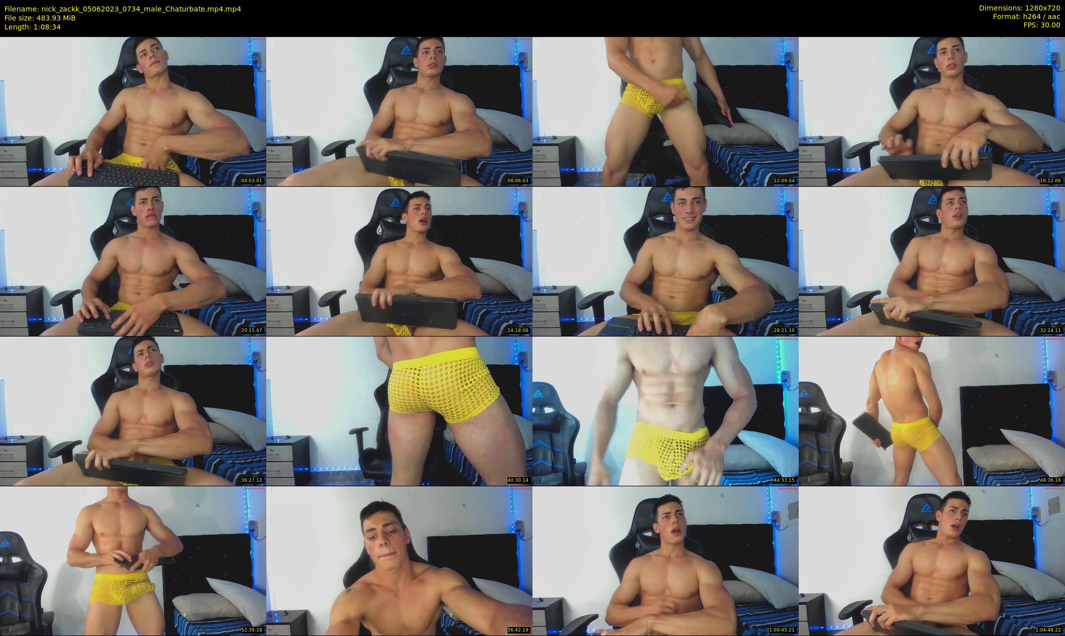 nick_zackk — 69 minute Chaturbate male cam show recording, 720p, Jun 5, 2023