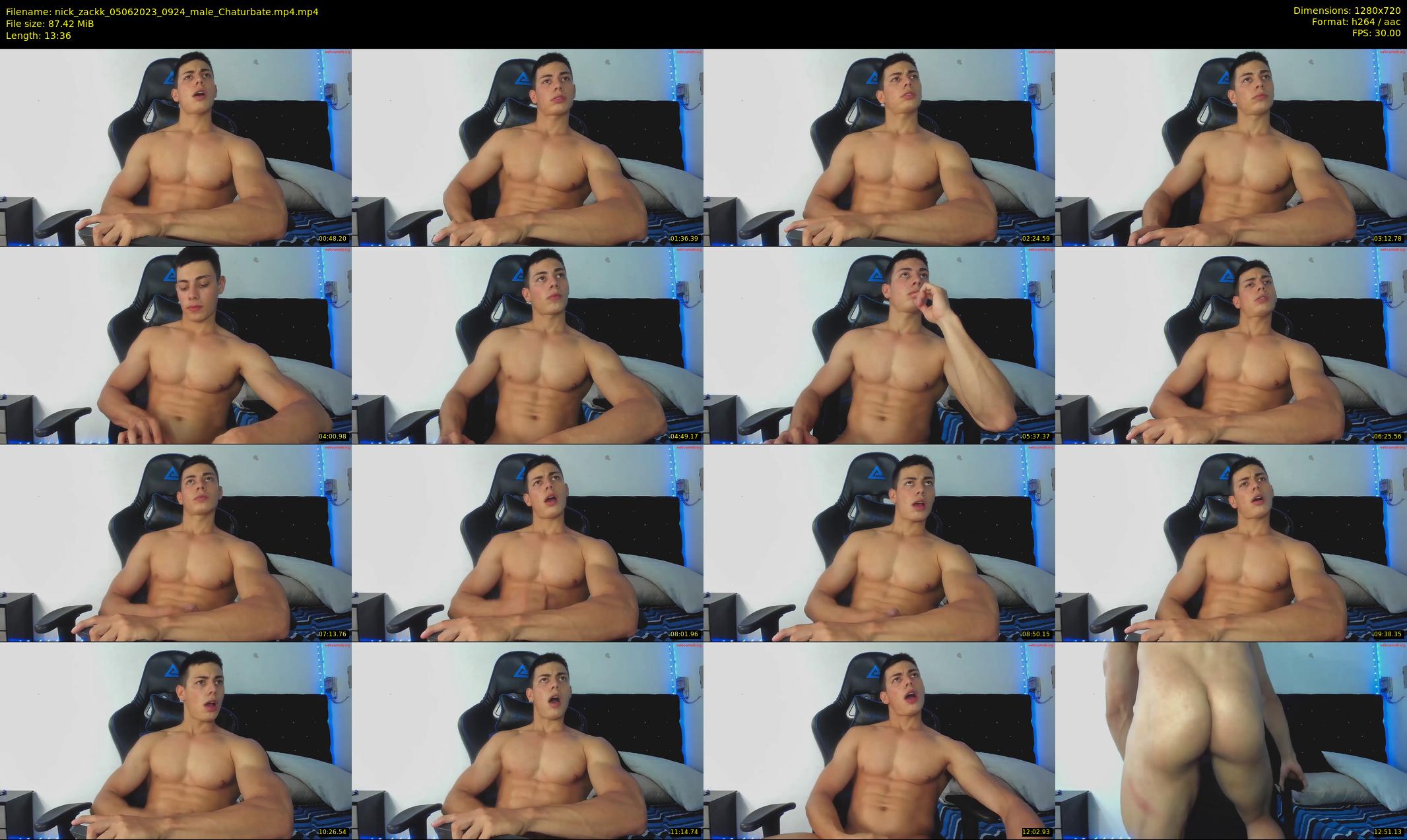 nick_zackk — 14 minute Chaturbate male cam show recording, 720p, Jun 5, 2023