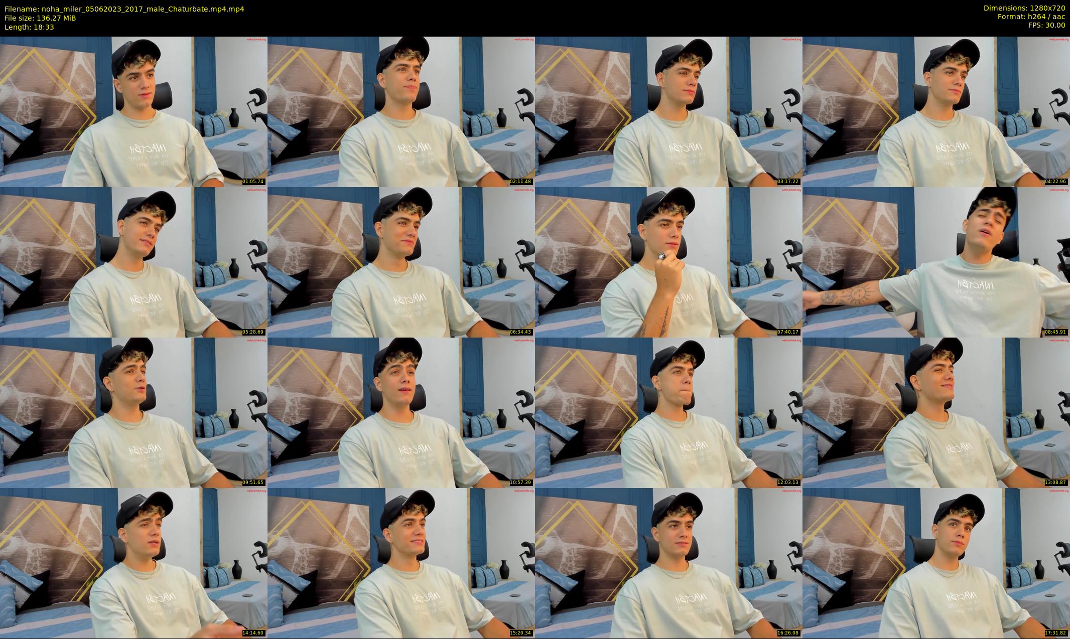 noha_miler — 19 minute Chaturbate male cam show recording, 720p, Jun 5, 2023