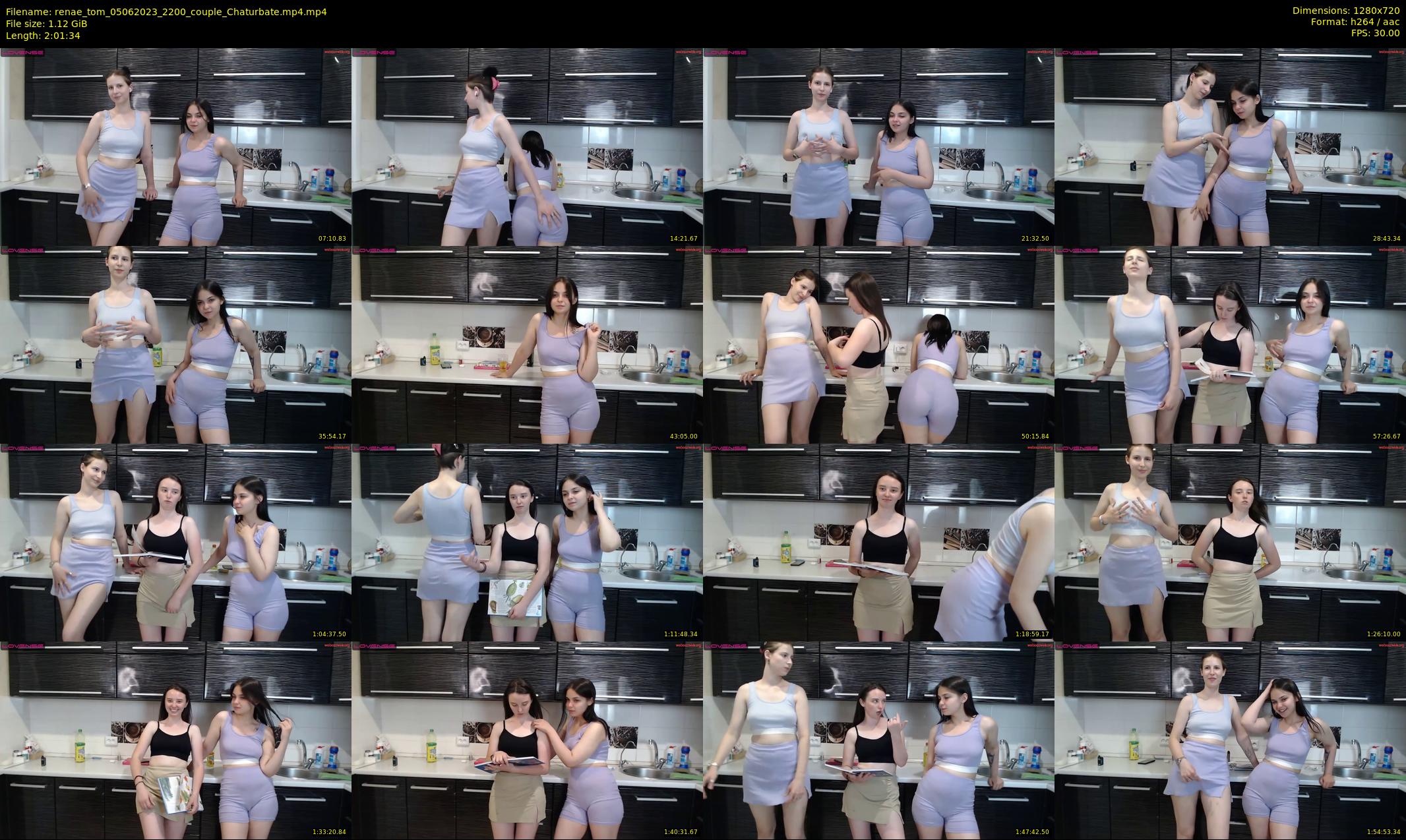 renae_tom — 122 minute Chaturbate couple cam show recording, 720p, Jun 5, 2023
