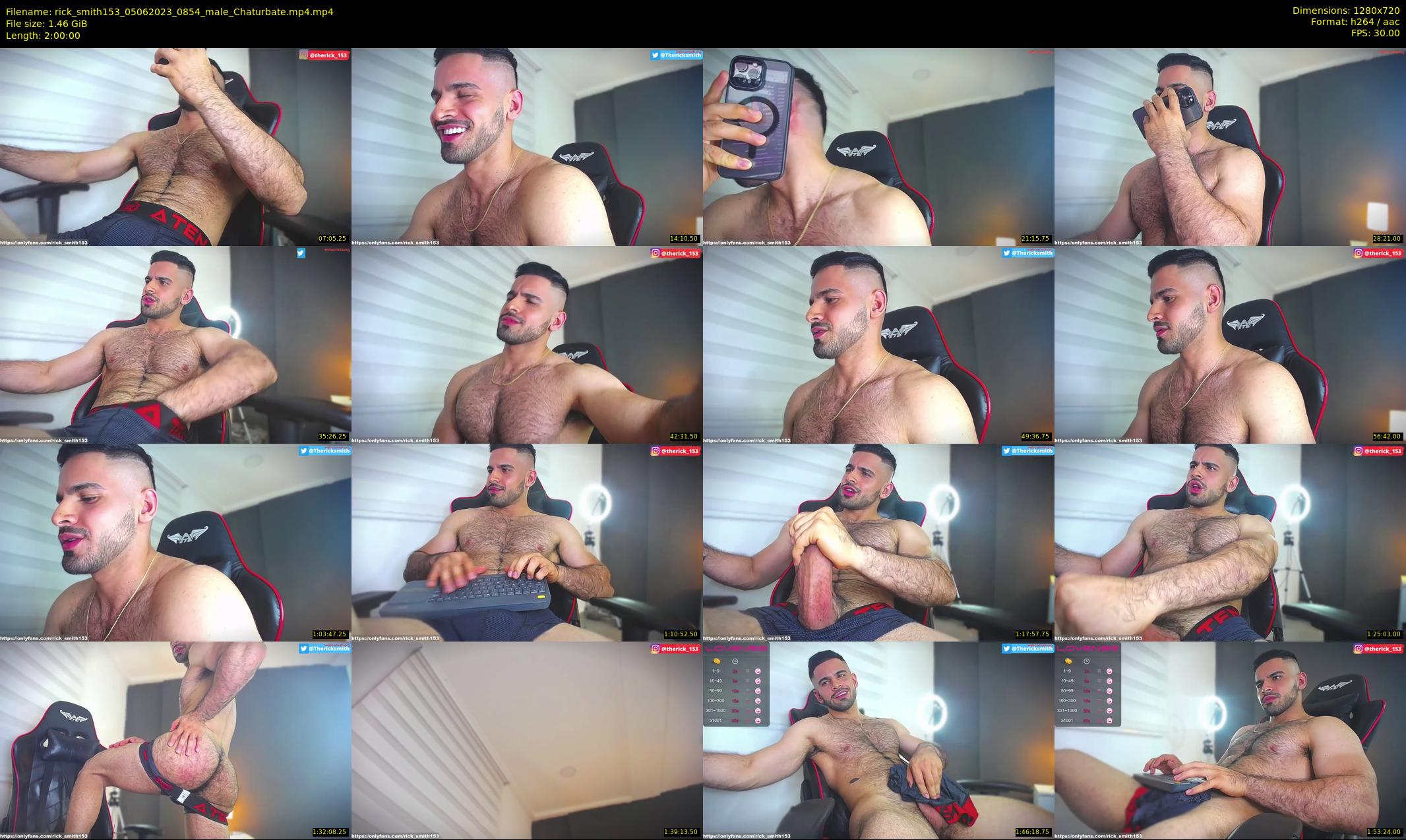 rick_smith153 — 120 minute Chaturbate male cam show recording, 720p, Jun 5, 2023