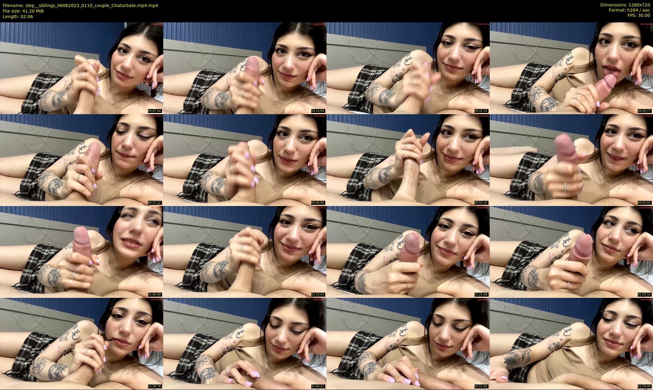 step__siblings — 3 minute Chaturbate couple cam show recording, 720p, Jun 6, 2023