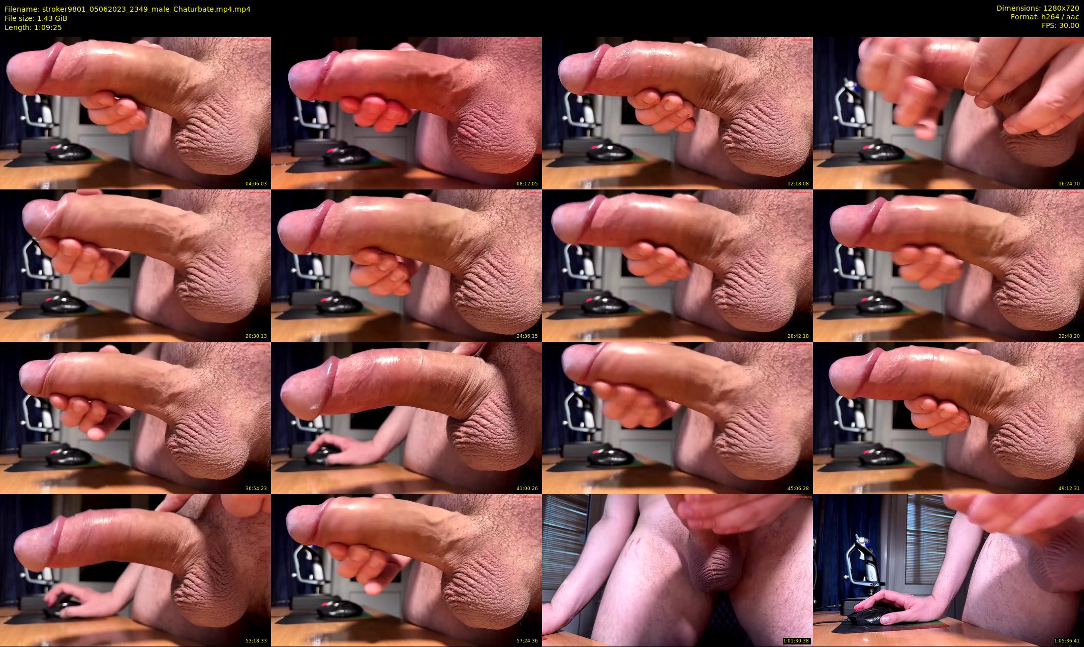 stroker9801 — 70 minute Chaturbate male cam show recording, 720p, Jun 5, 2023