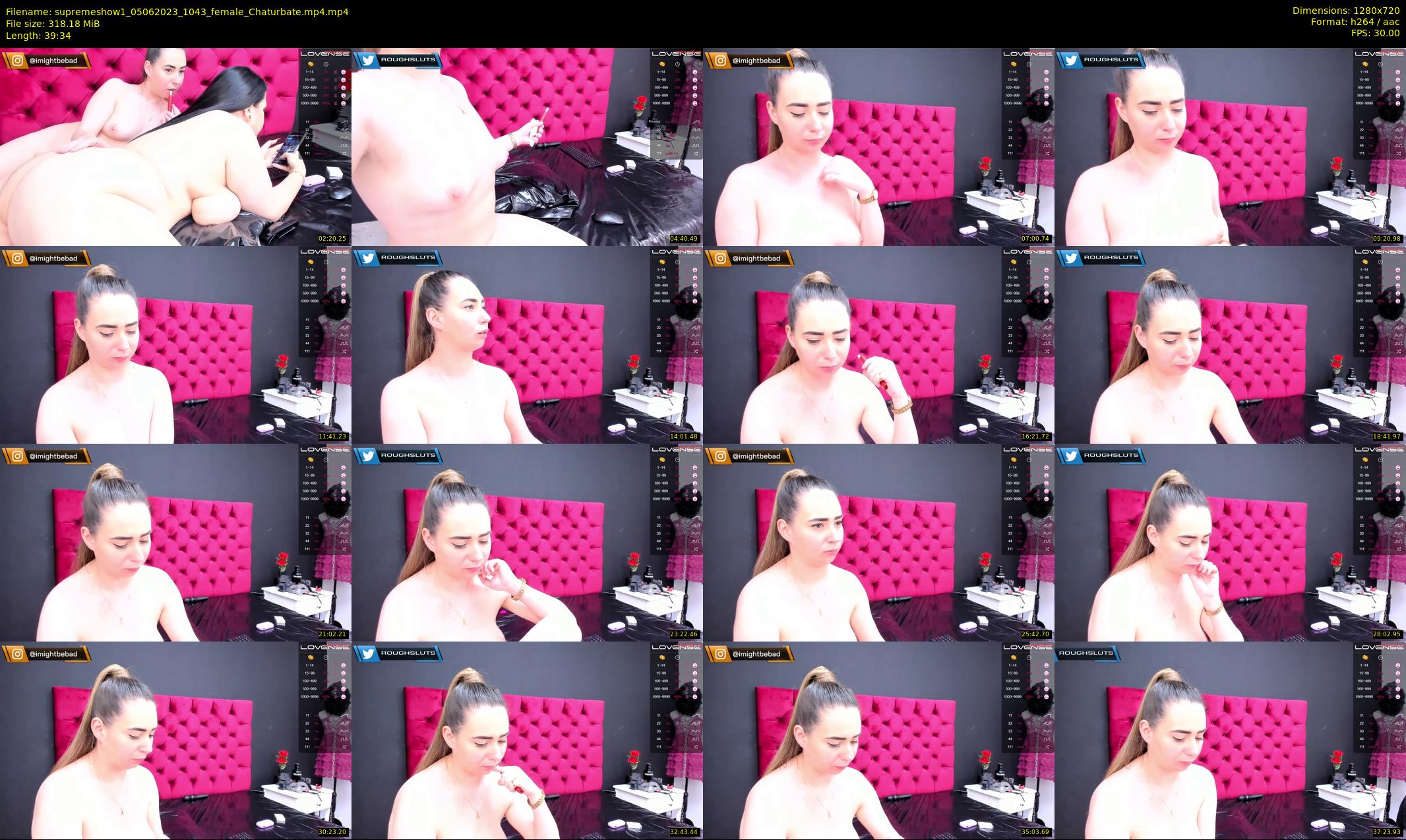 supremeshow1 — 40 minute Chaturbate couple cam show recording, 720p, Jun 5, 2023