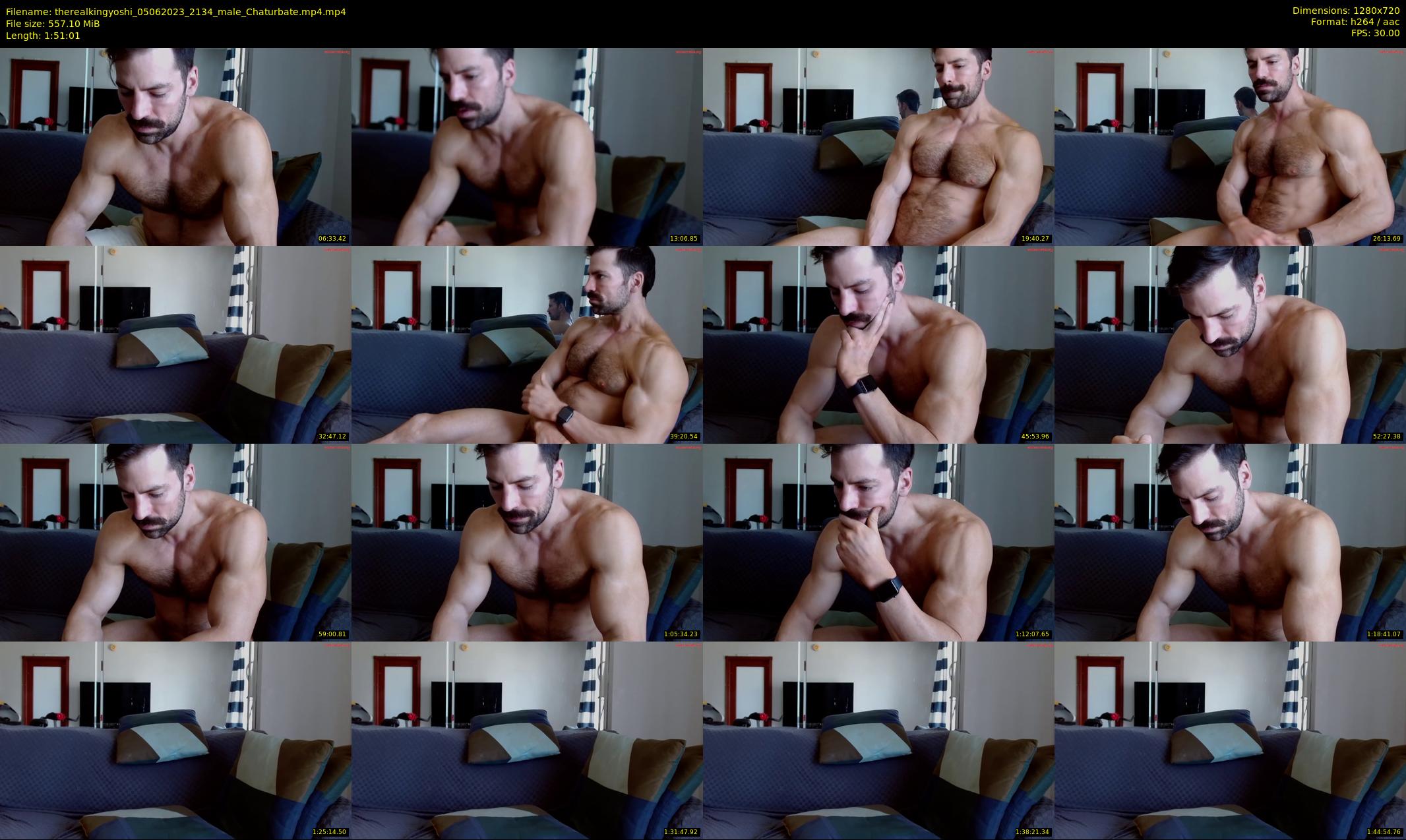 therealkingyoshi — 112 minute Chaturbate male cam show recording, 720p, Jun 5, 2023