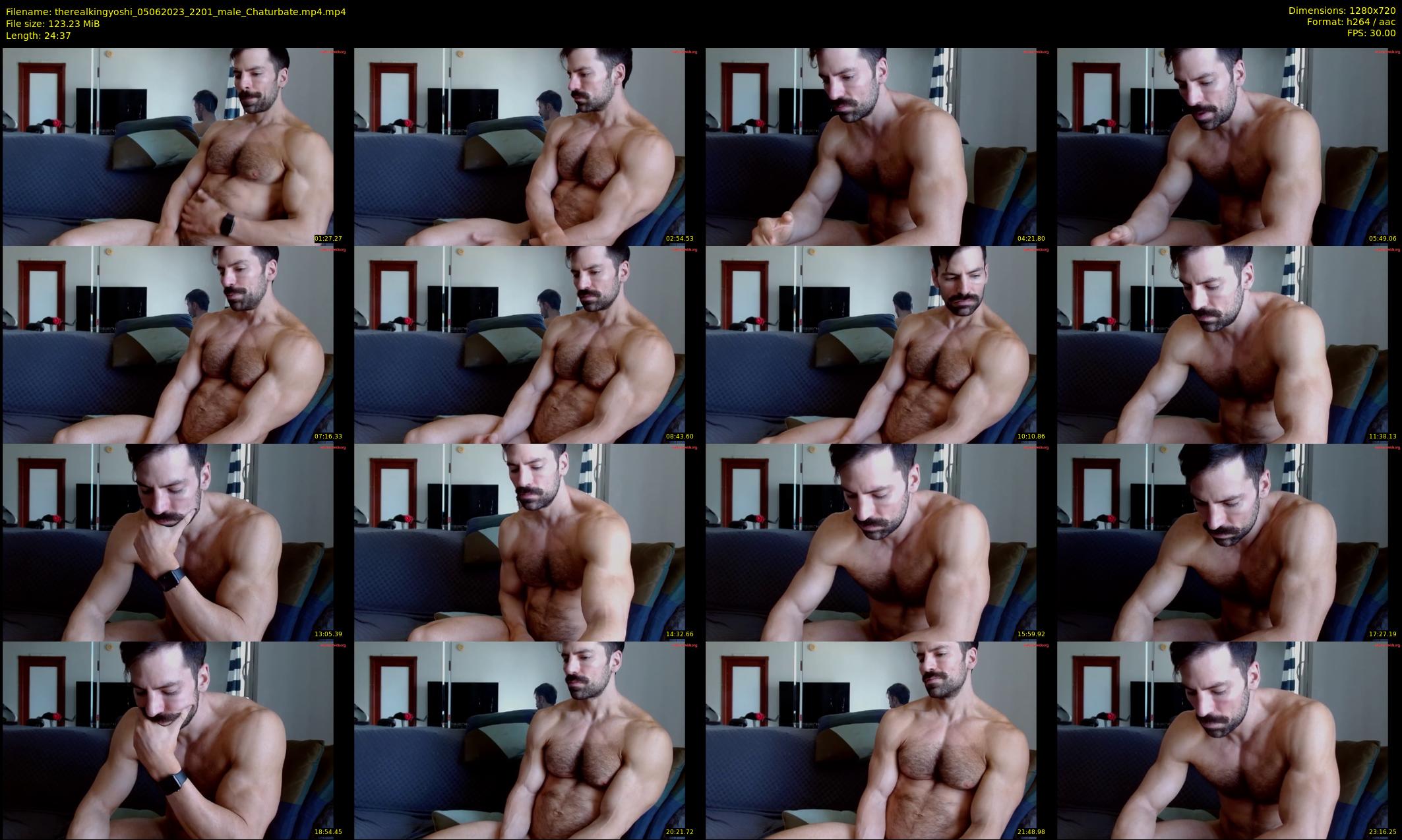 therealkingyoshi — 25 minute Chaturbate male cam show recording, 720p, Jun 5, 2023
