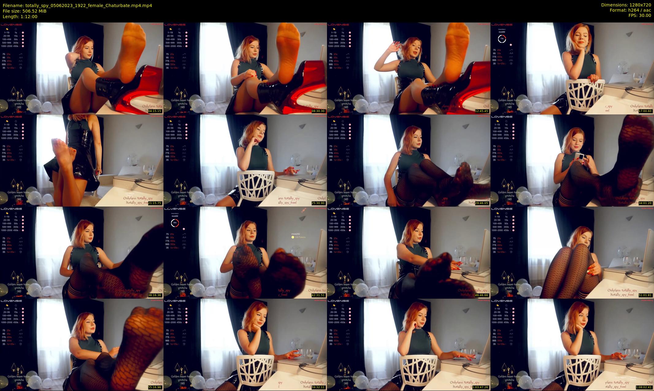 totally_spy — 72 minute Chaturbate female cam show recording, 720p, Jun 5, 2023