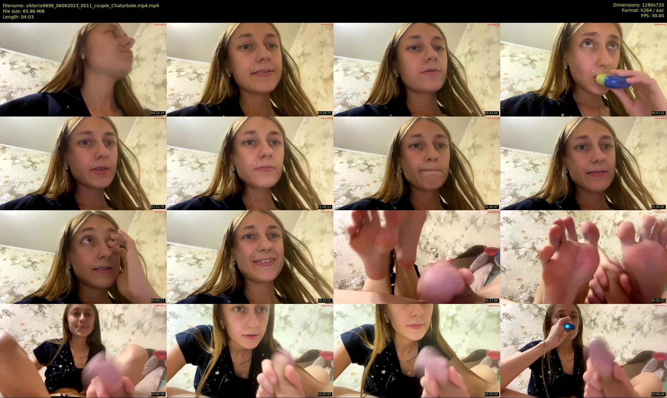 viktoria9898 — 5 minute Chaturbate couple cam show recording, 720p, Jun 6, 2023