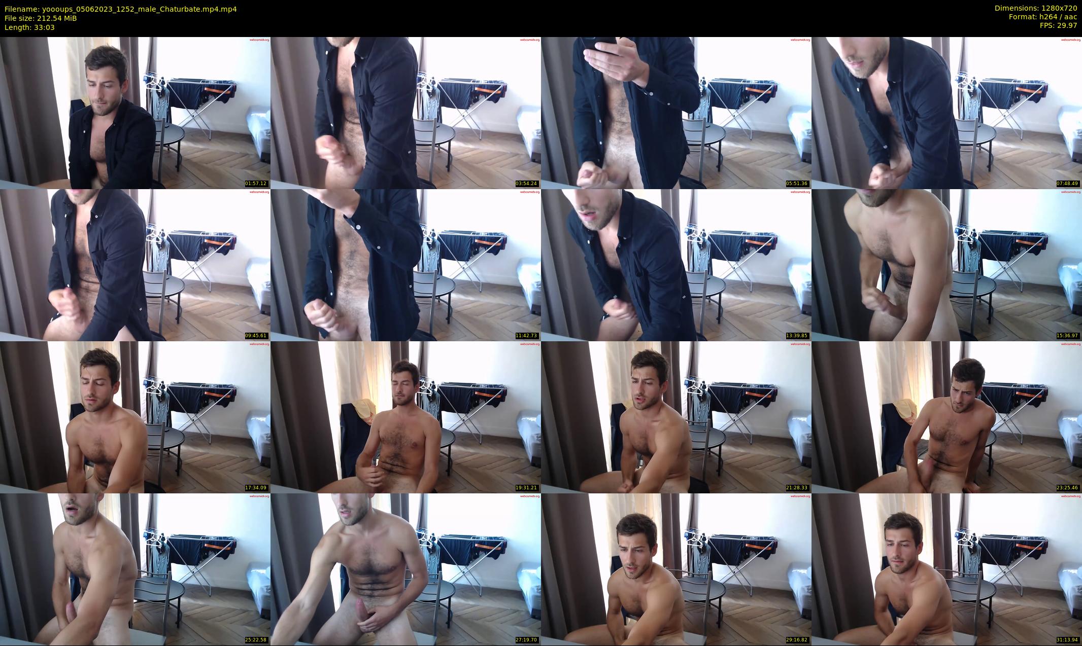 yoooups — 34 minute Chaturbate male cam show recording, 720p, Jun 5, 2023