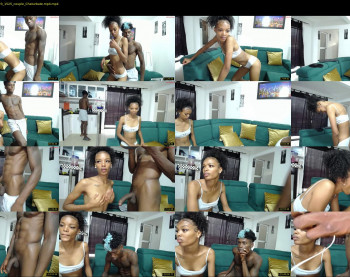 afro_happy__06 — 97 minute Chaturbate couple cam show recording, 720p, Jun 6, 2023
