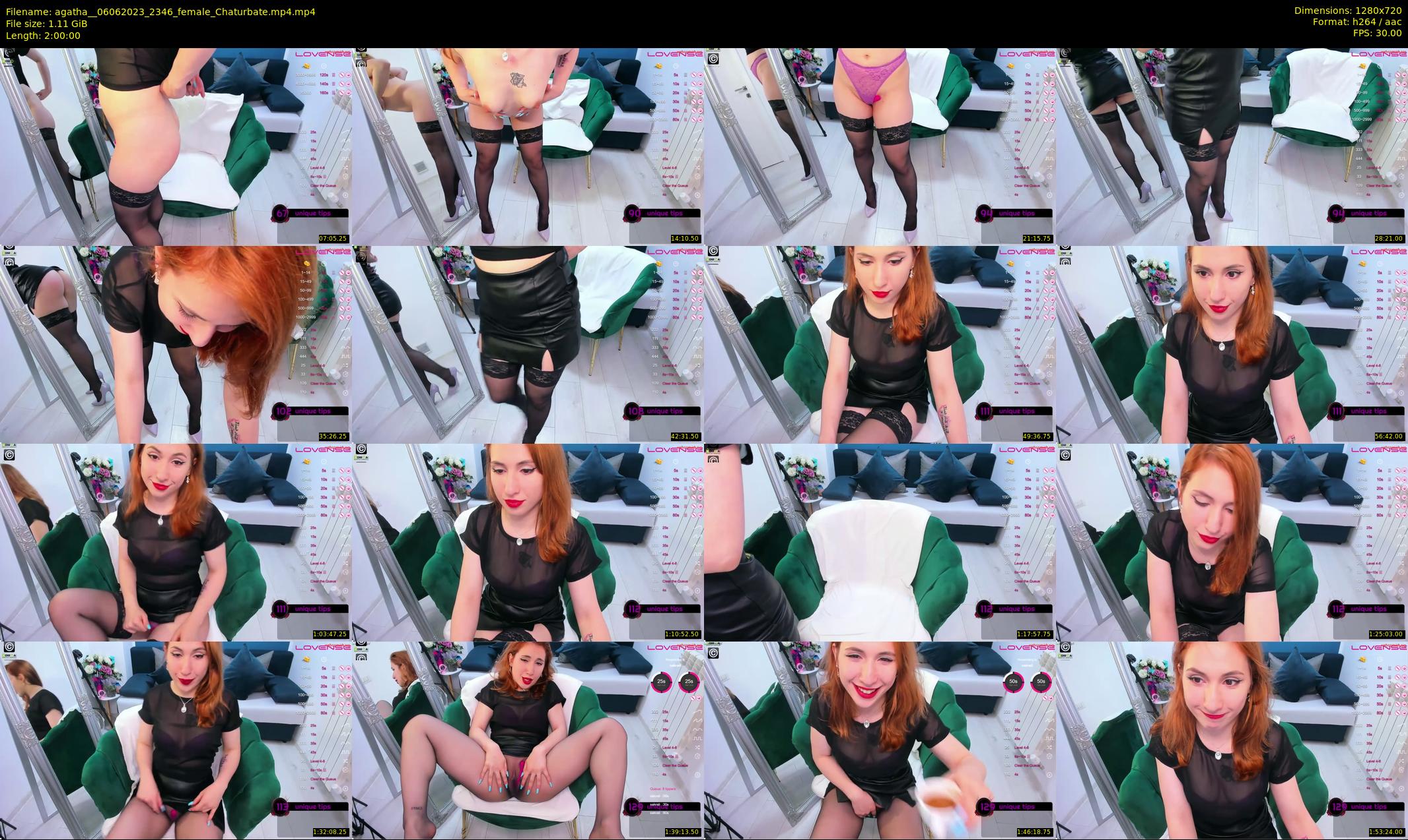 agatha_ — 120 minute Chaturbate female cam show recording, 720p, Jun 6, 2023