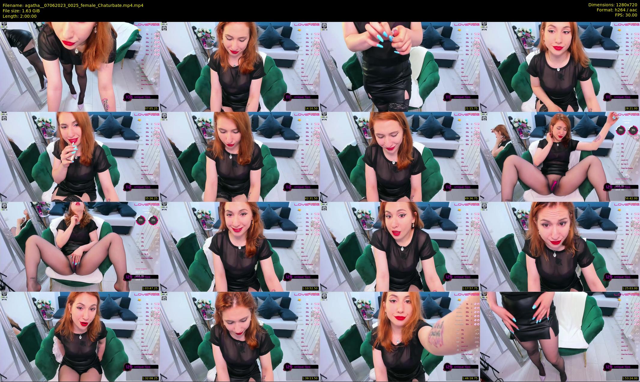 agatha_ — 120 minute Chaturbate female cam show recording, 720p, Jun 7, 2023