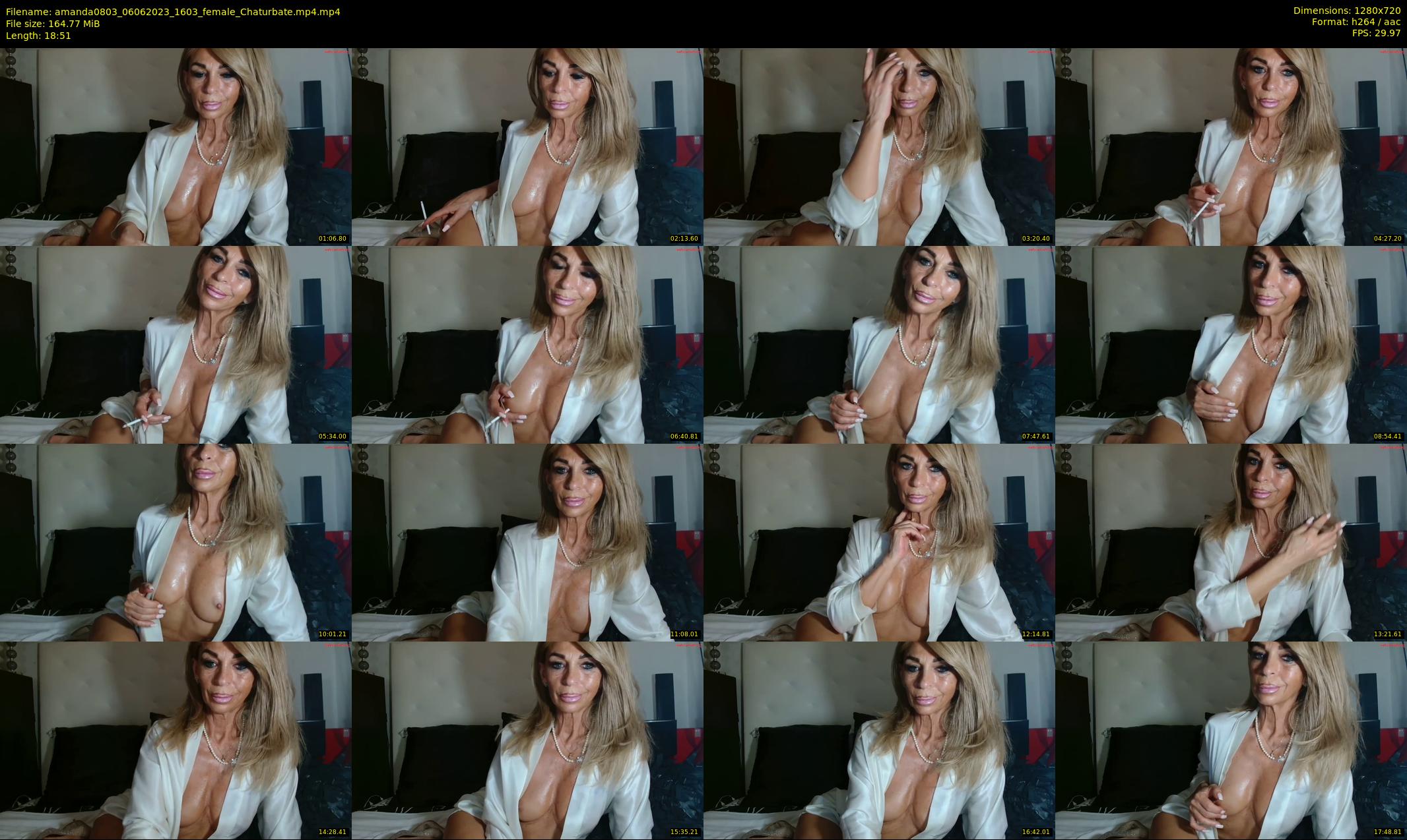 amanda0803 — 19 minute Chaturbate female cam show recording, 720p, Jun 6, 2023