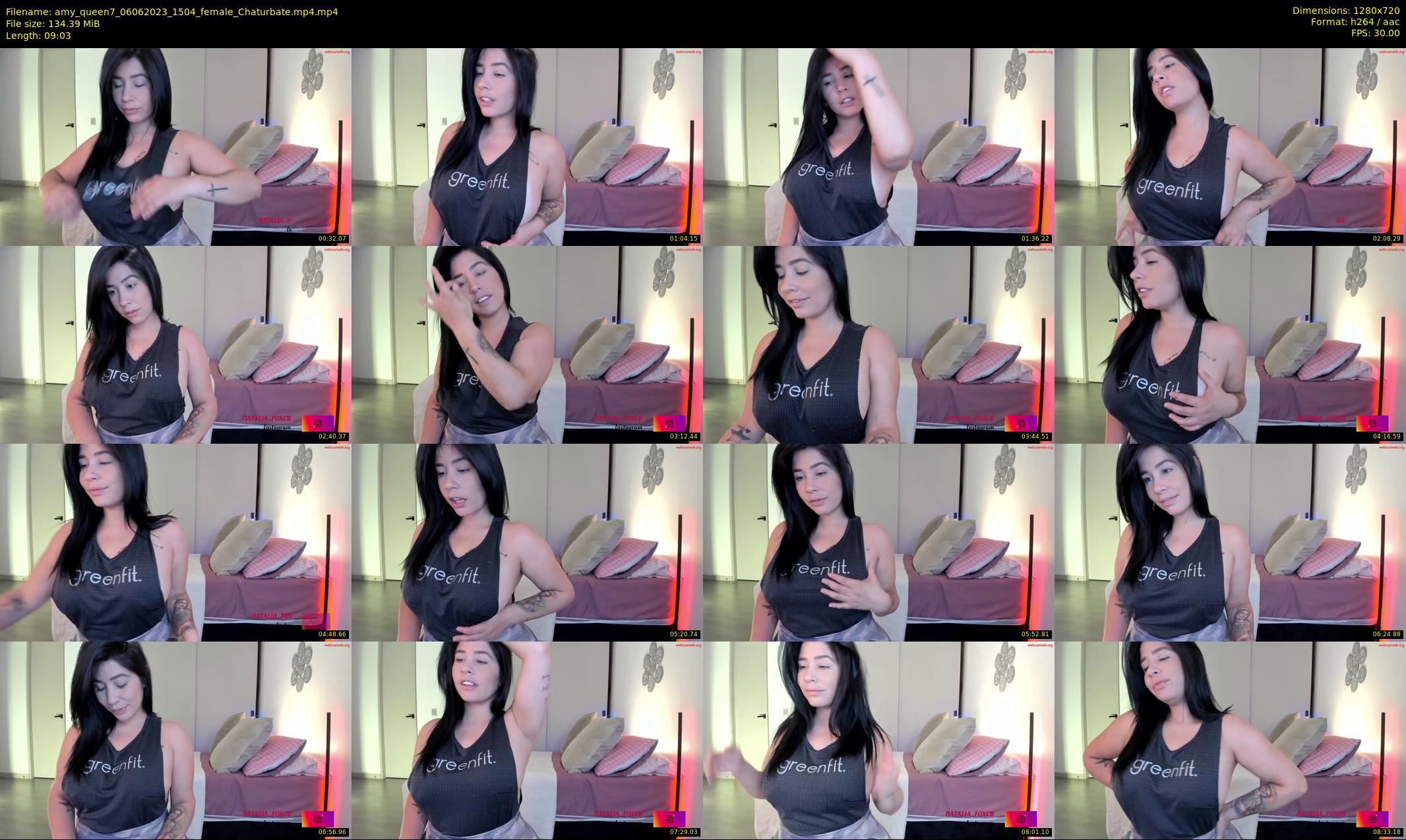 amy_queen7 — 10 minute Chaturbate female cam show recording, 720p, Jun 6, 2023