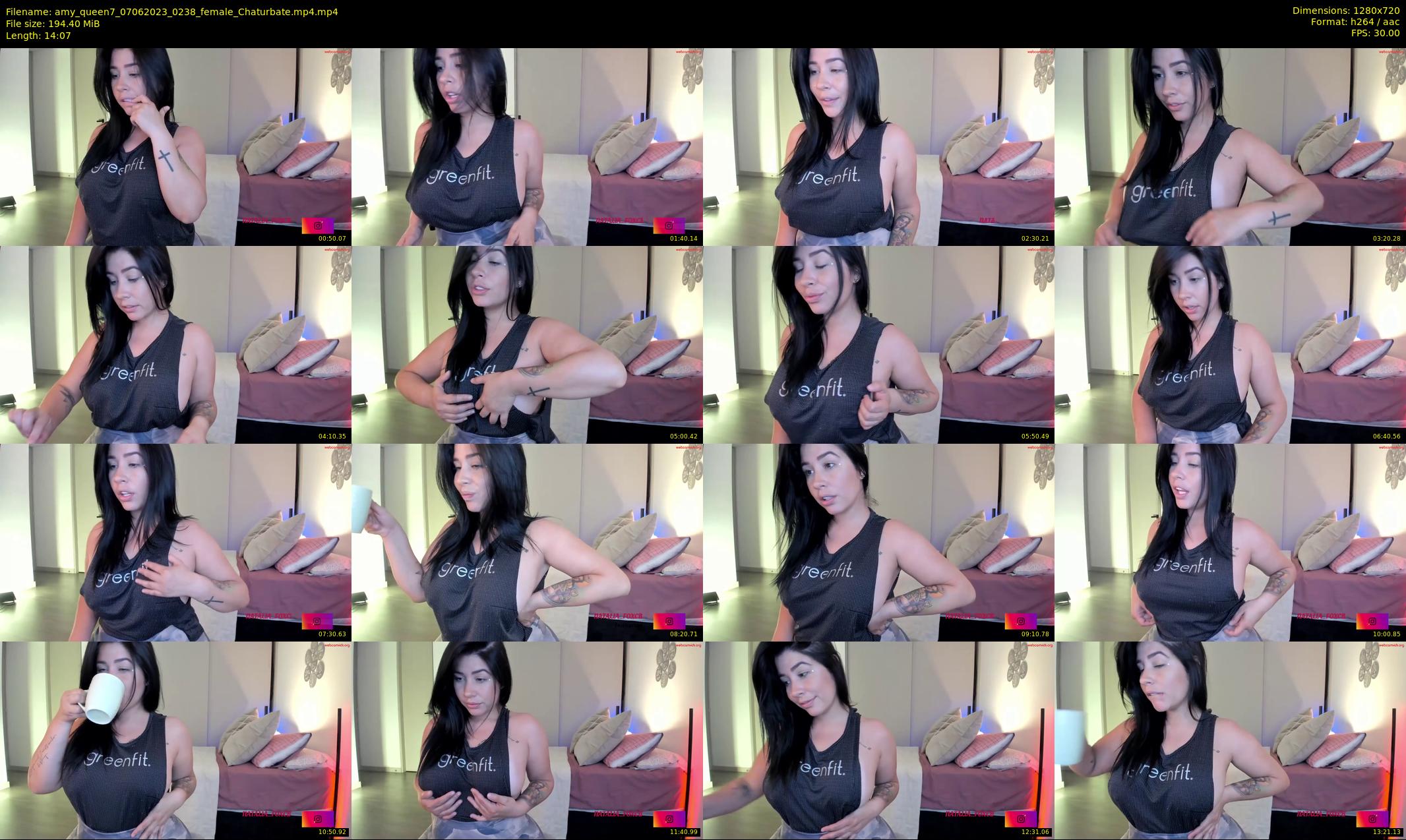 amy_queen7 — 15 minute Chaturbate female cam show recording, 720p, Jun 7, 2023