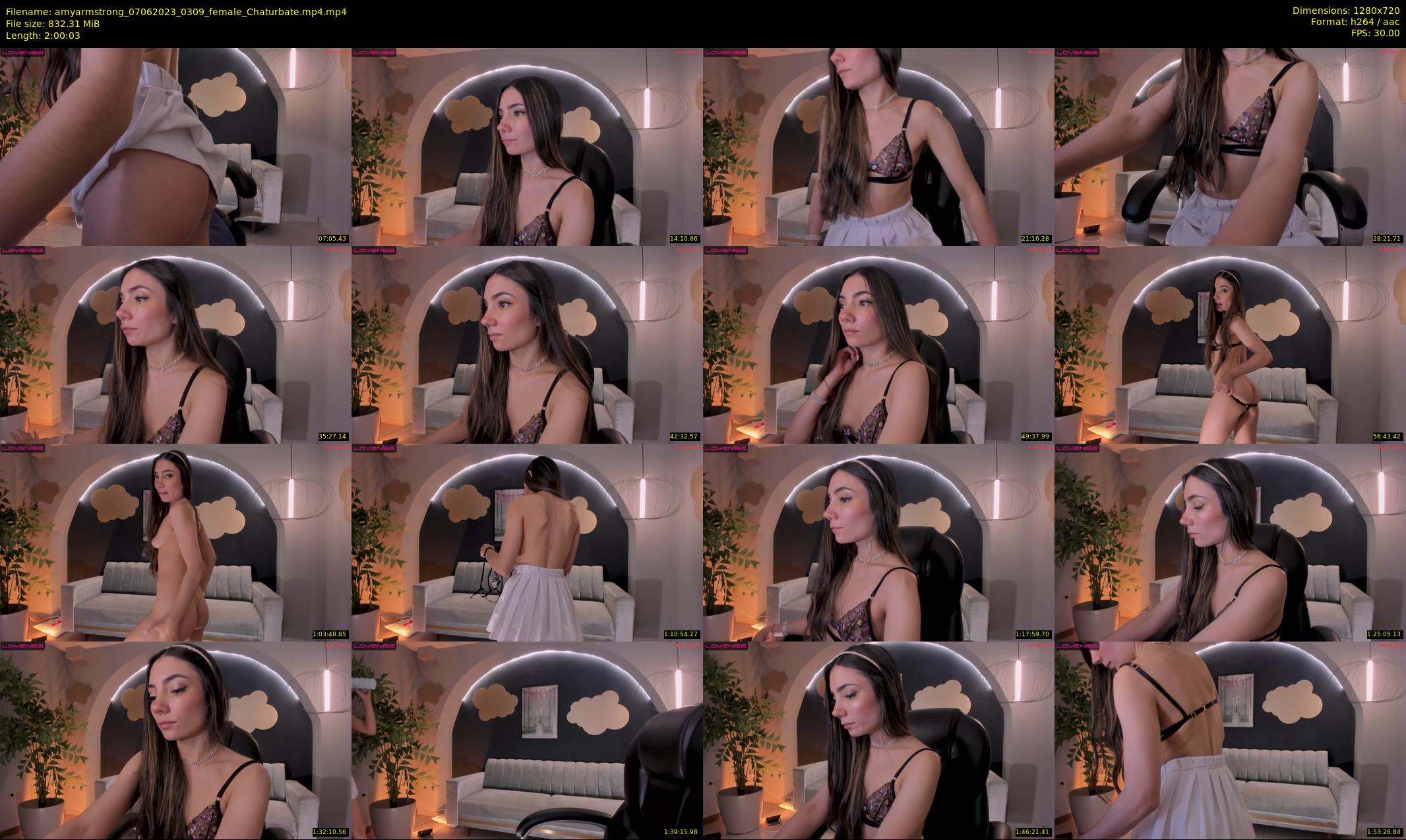 amyarmstrong — 121 minute Chaturbate female cam show recording, 720p, Jun 7, 2023