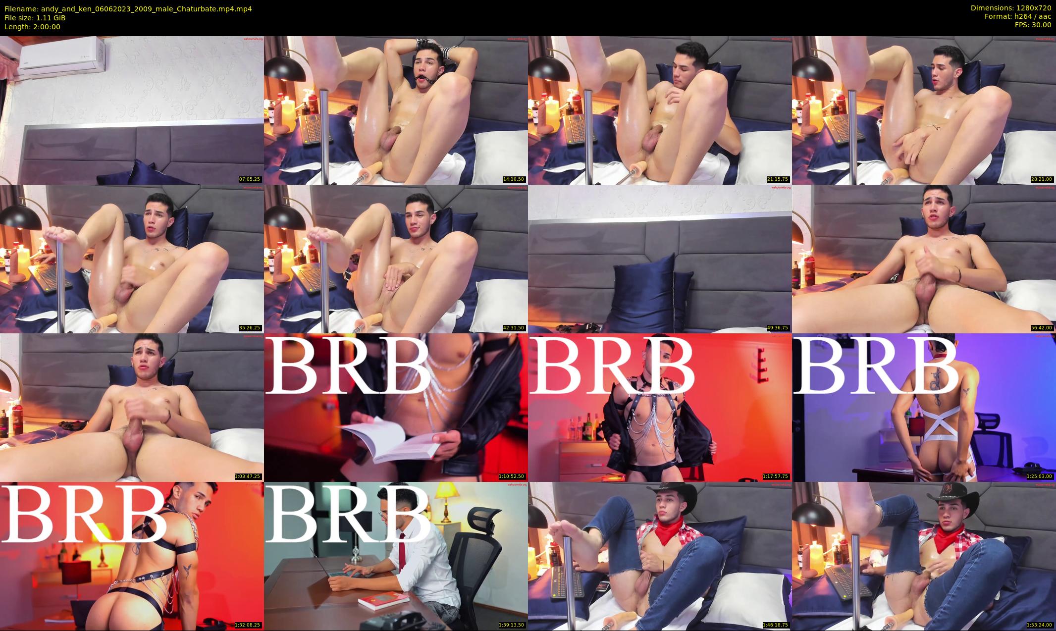 andy_and_ken — 120 minute Chaturbate male cam show recording, 720p, Jun 6, 2023