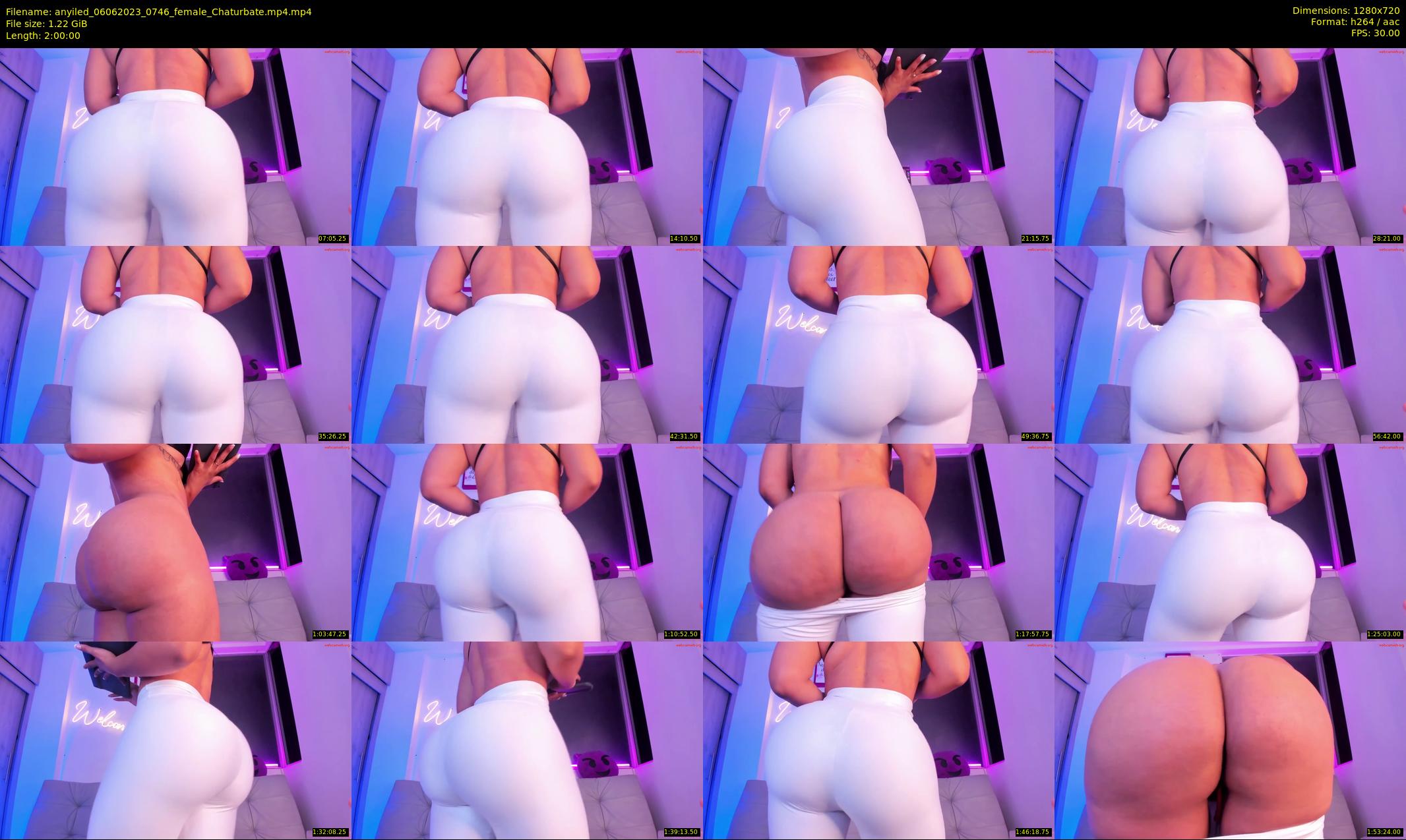 anyiled — 120 minute Chaturbate female cam show recording, 720p, Jun 6, 2023