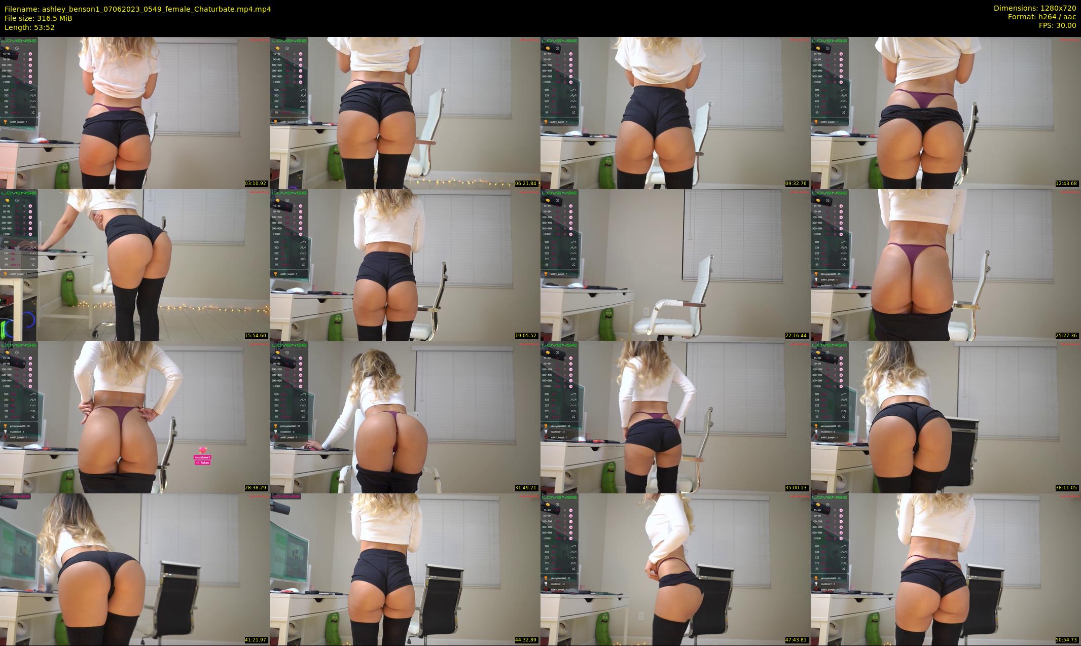 ashley_benson1 — 54 minute Chaturbate female cam show recording, 720p, Jun 7, 2023