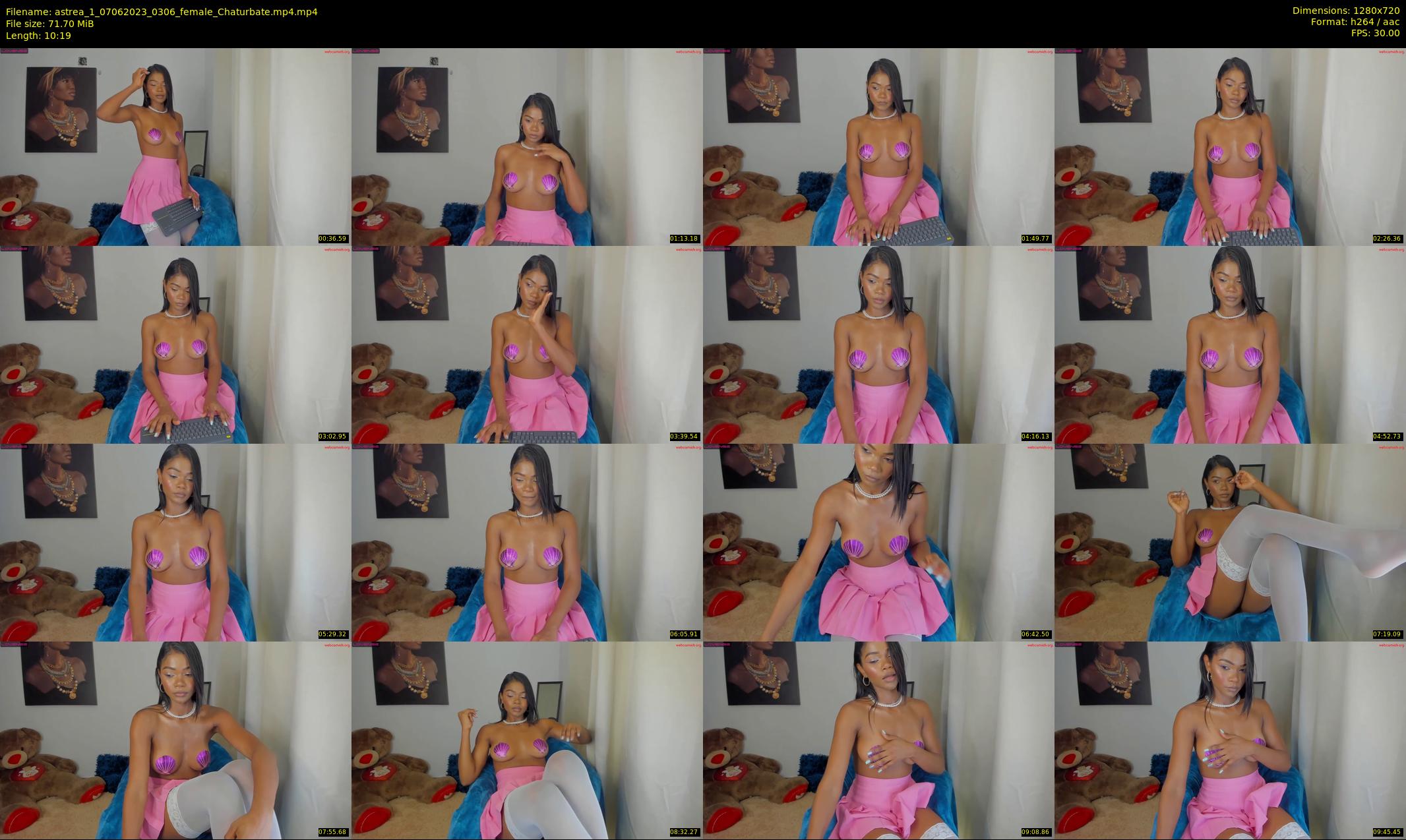 astrea_1 — 11 minute Chaturbate female cam show recording, 720p, Jun 7, 2023