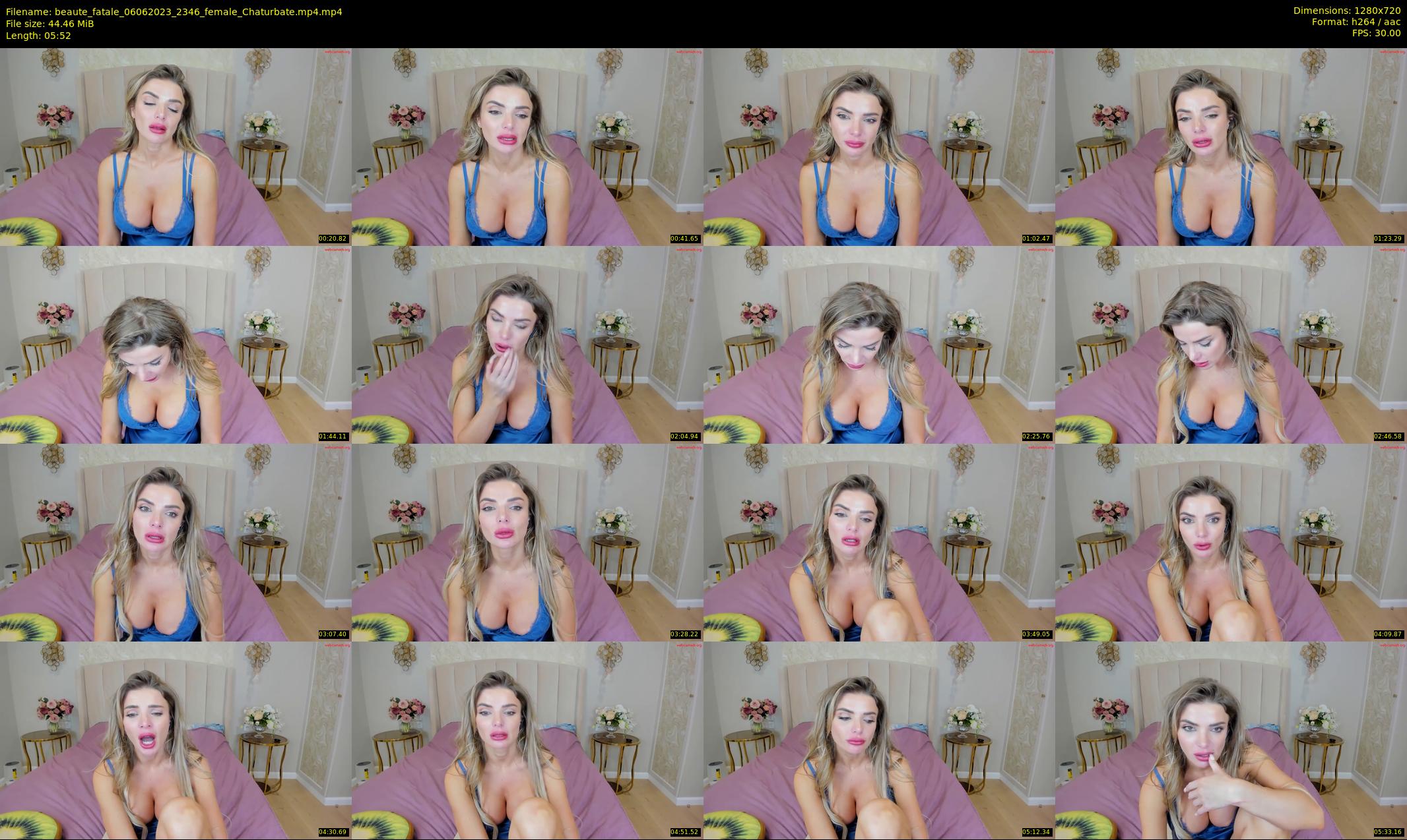 beaute_fatale — 6 minute Chaturbate female cam show recording, 720p, Jun 6, 2023