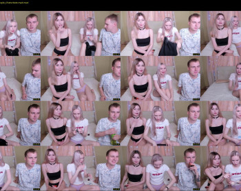 bjliki — 8 minute Chaturbate couple cam show recording, 720p, Jun 6, 2023