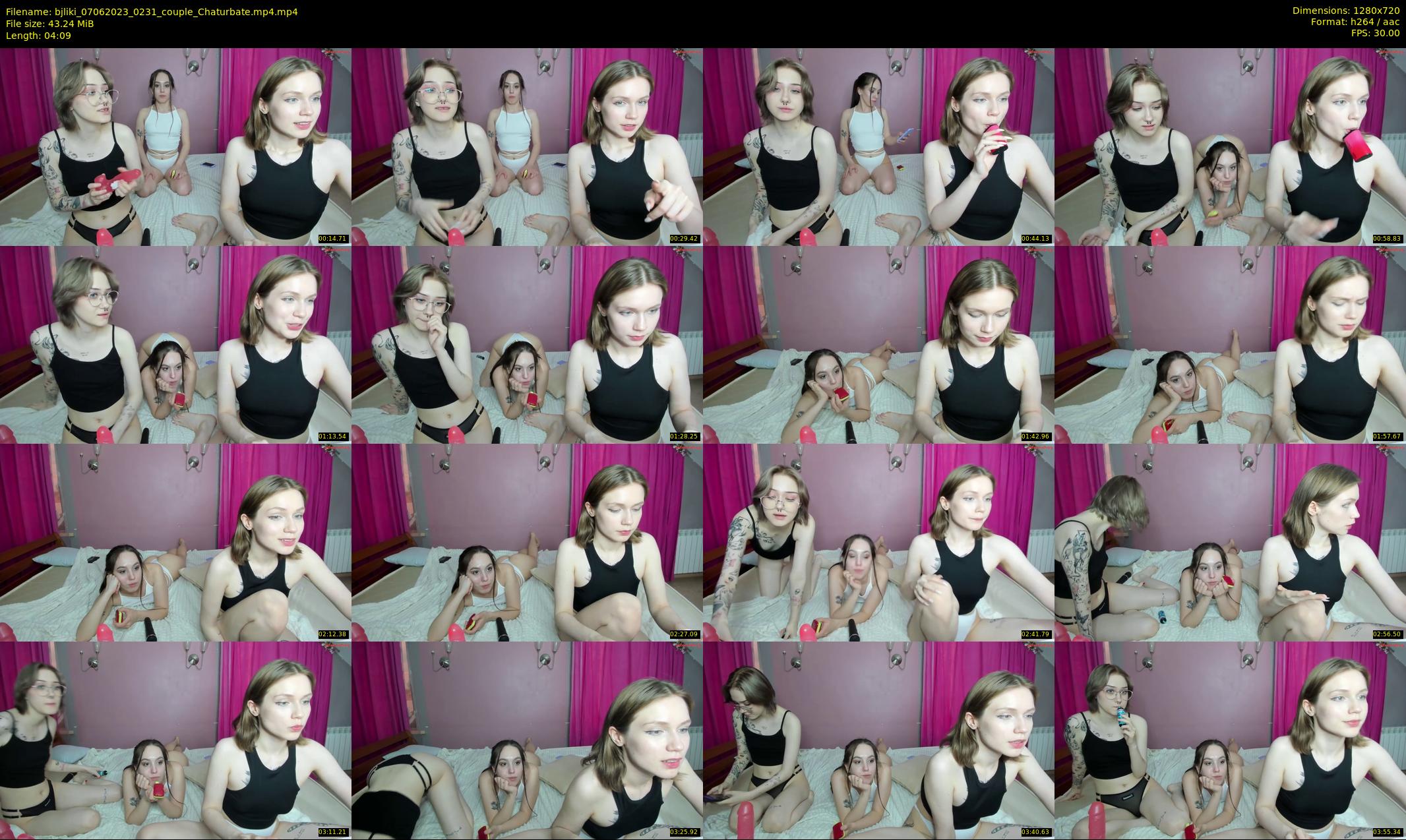 bjliki — 5 minute Chaturbate couple cam show recording, 720p, Jun 7, 2023