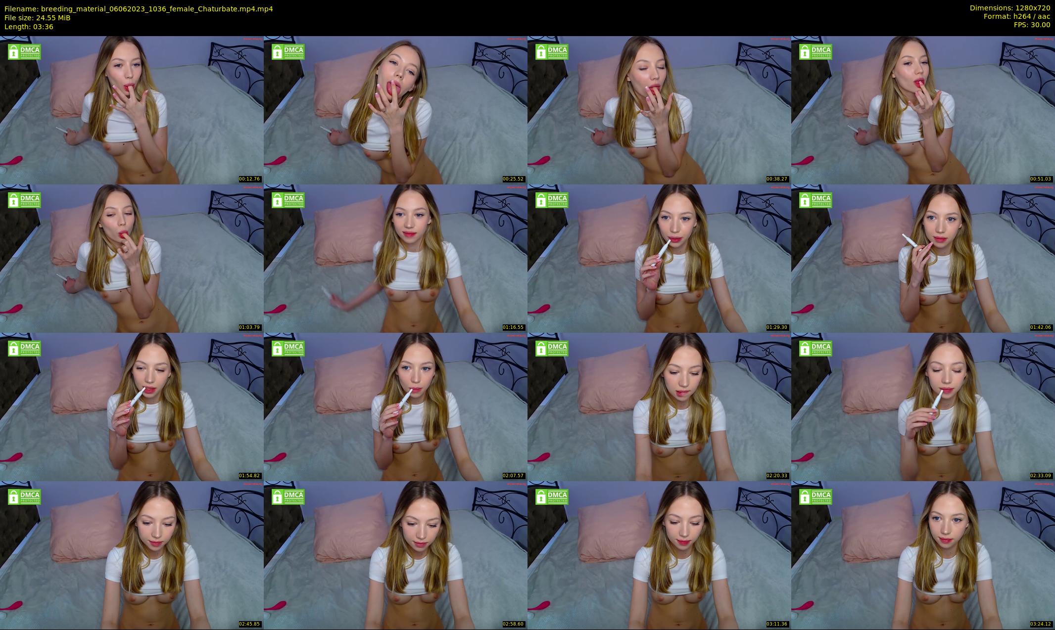breeding_material — 4 minute Chaturbate female cam show recording, 720p, Jun 6, 2023