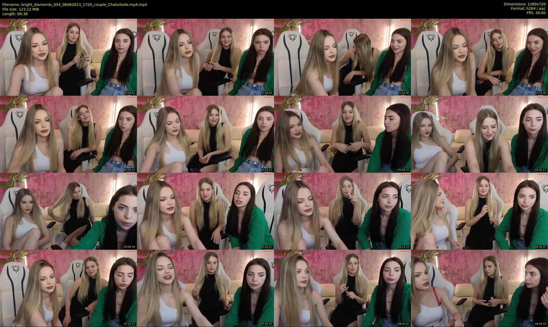 bright_diamonds_054 — 10 minute Chaturbate couple cam show recording, 720p, Jun 6, 2023