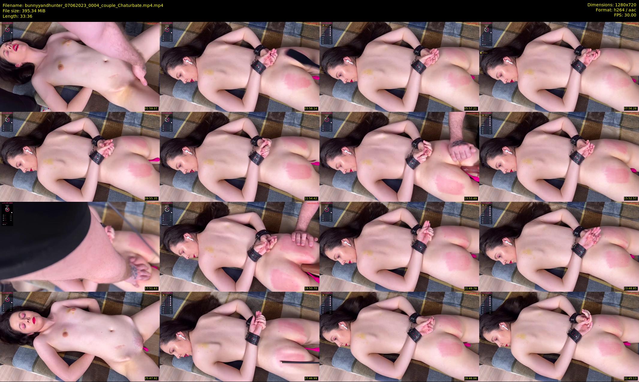 bunnyyandhunter — 34 minute Chaturbate couple cam show recording, 720p, Jun 7, 2023