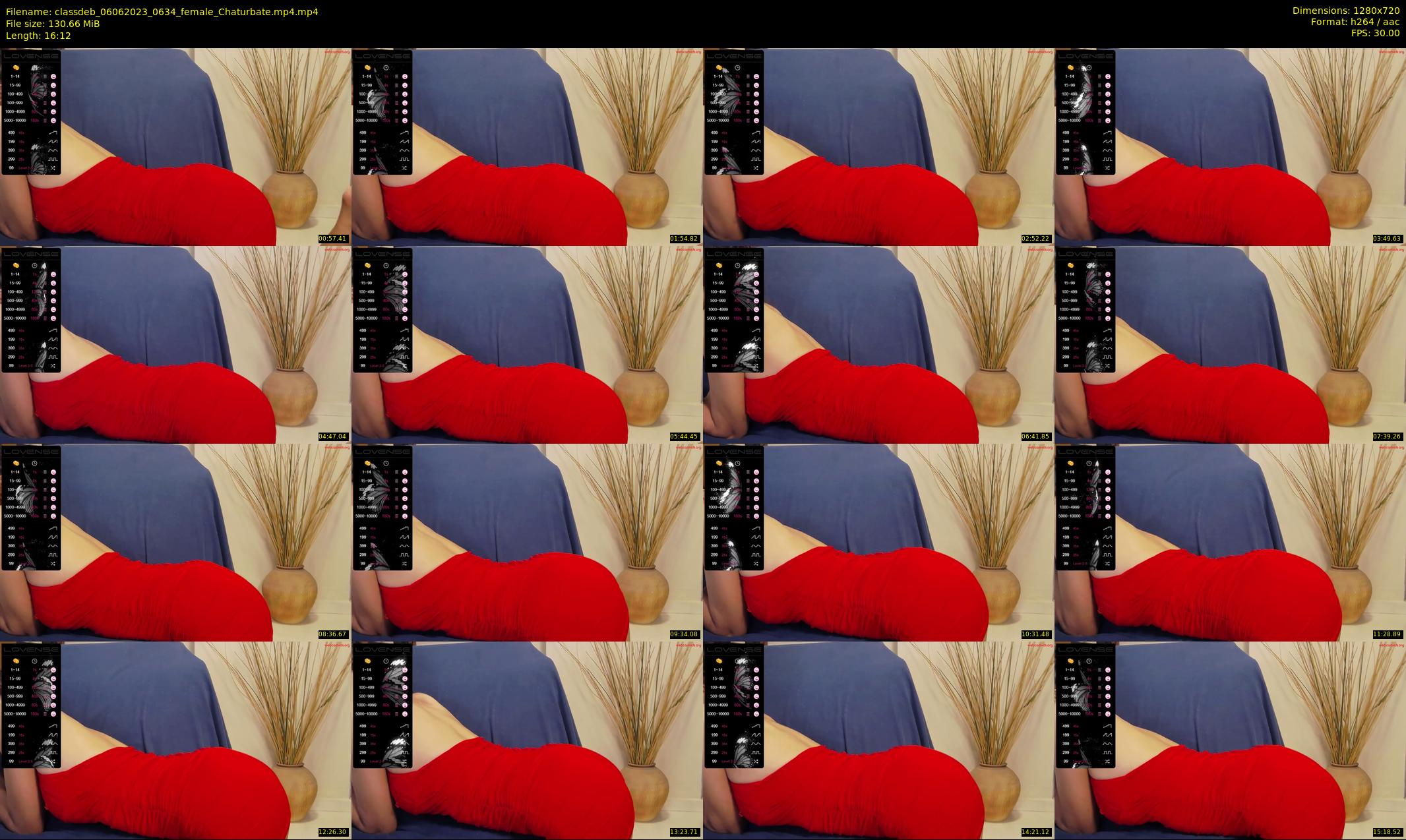 classdeb — 17 minute Chaturbate female cam show recording, 720p, Jun 6, 2023