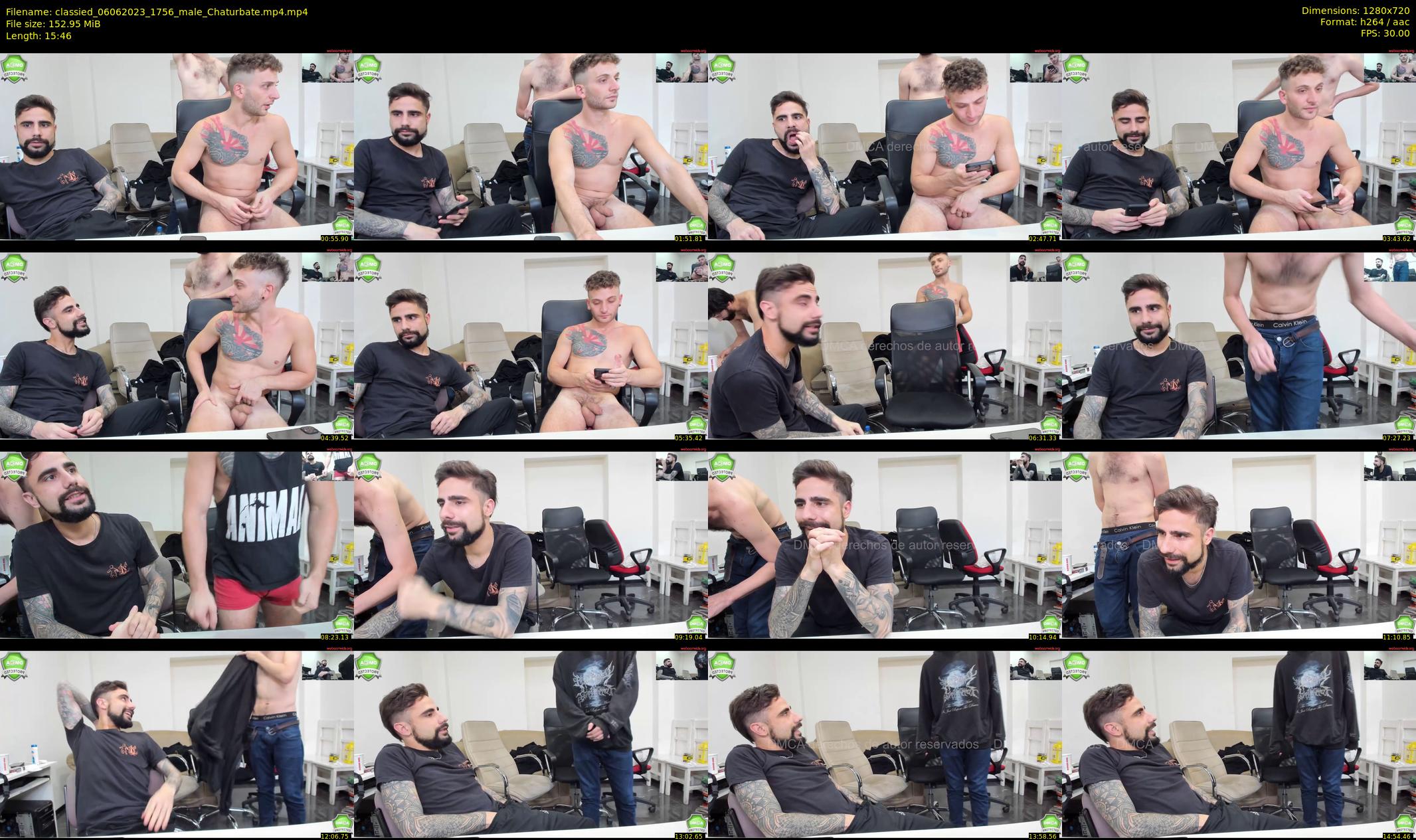 classied — 16 minute Chaturbate male cam show recording, 720p, Jun 6, 2023