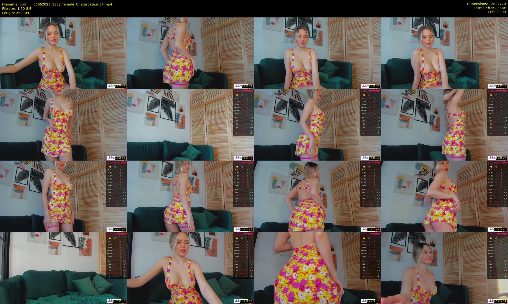 corni__ — 121 minute Chaturbate female cam show recording, 720p, Jun 6, 2023