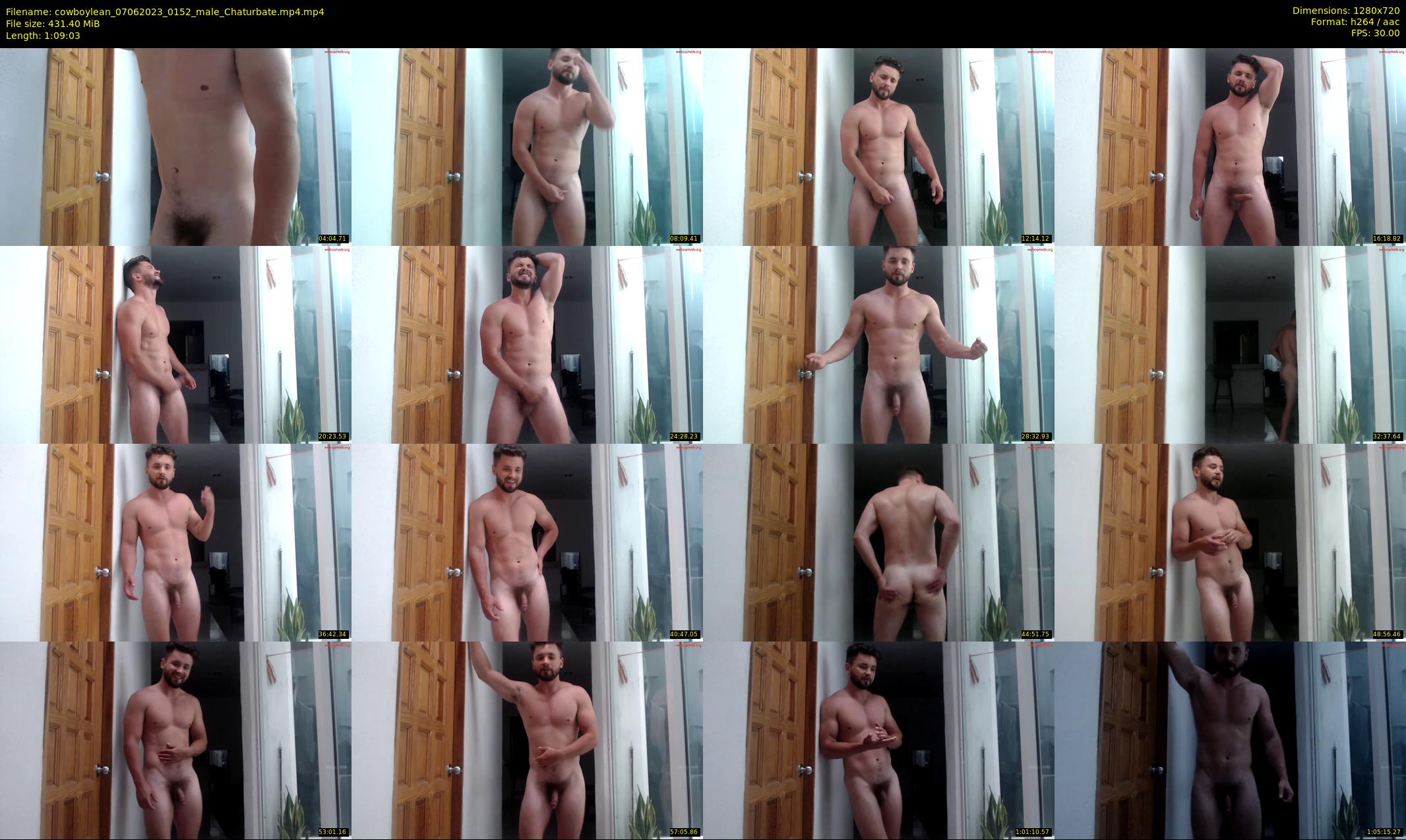 cowboylean — 70 minute Chaturbate male cam show recording, 720p, Jun 7, 2023